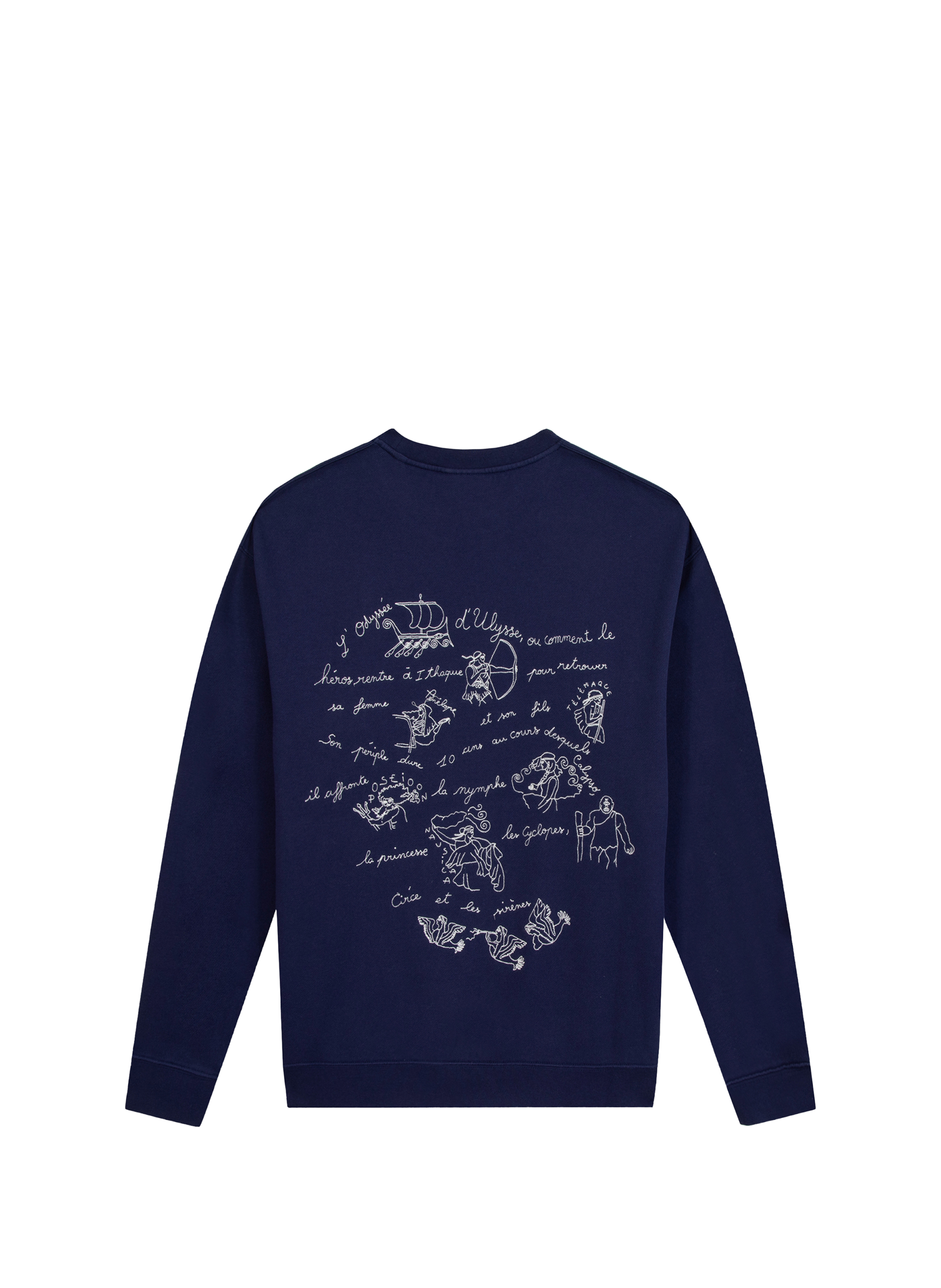 Ulysse Ledru Sweatshirt MAISON LABICHE Blue