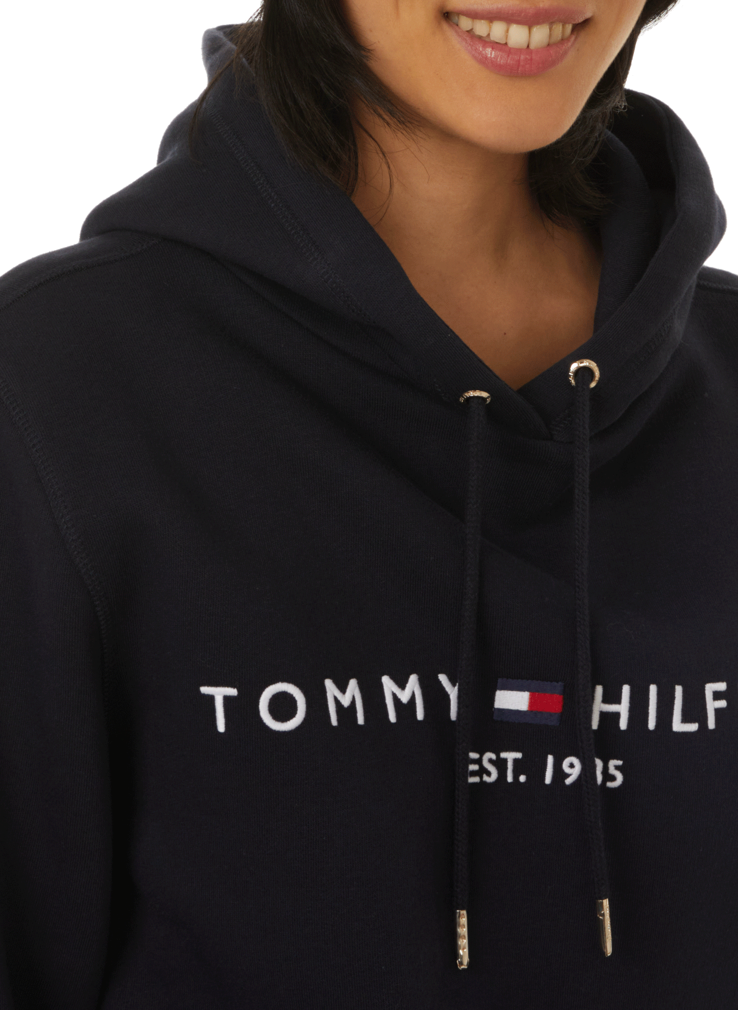Cotton hoodie TOMMY HILFIGER Blue
