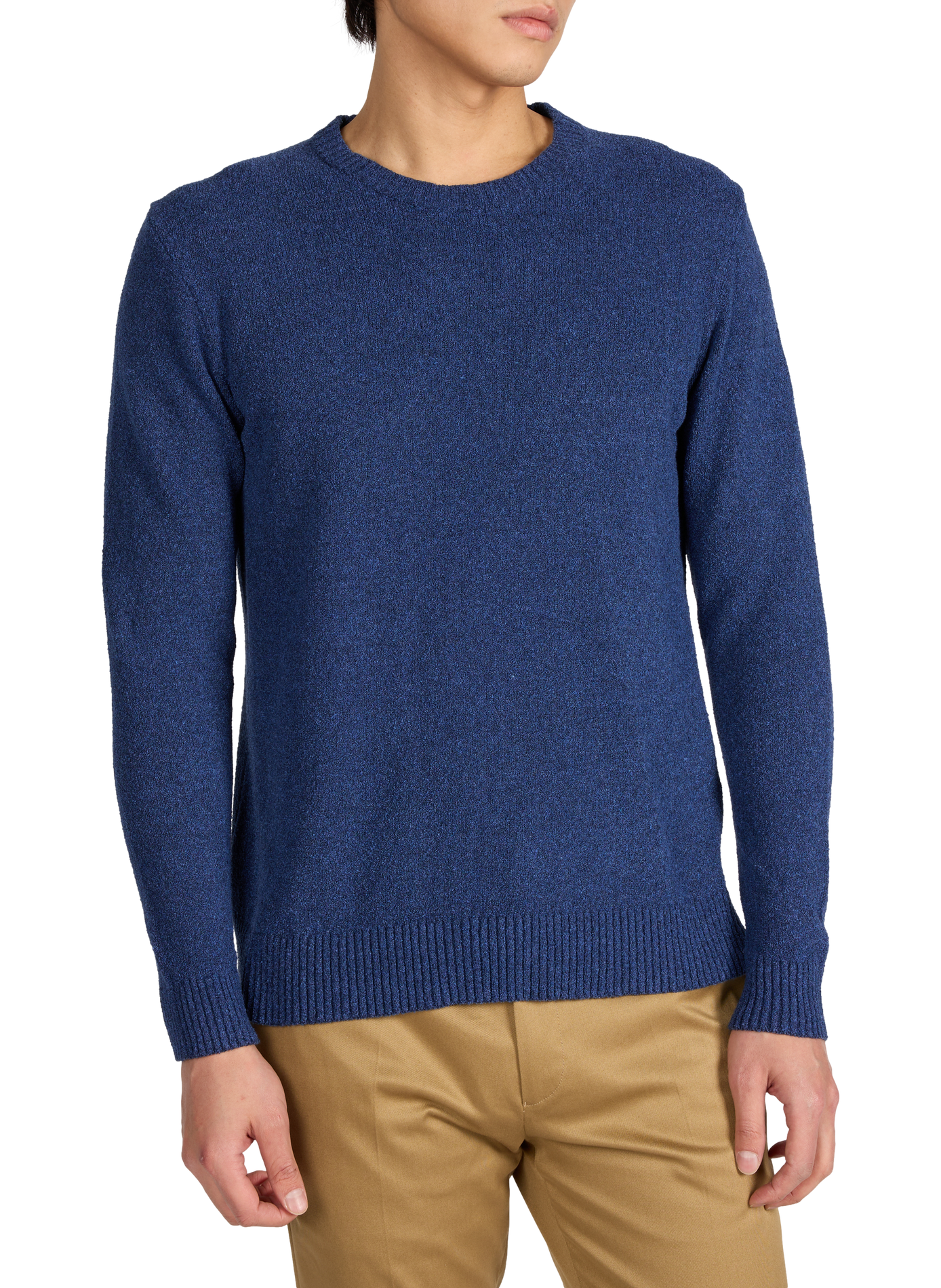 Cotton-blend jumper AU PRINTEMPS PARIS Blue