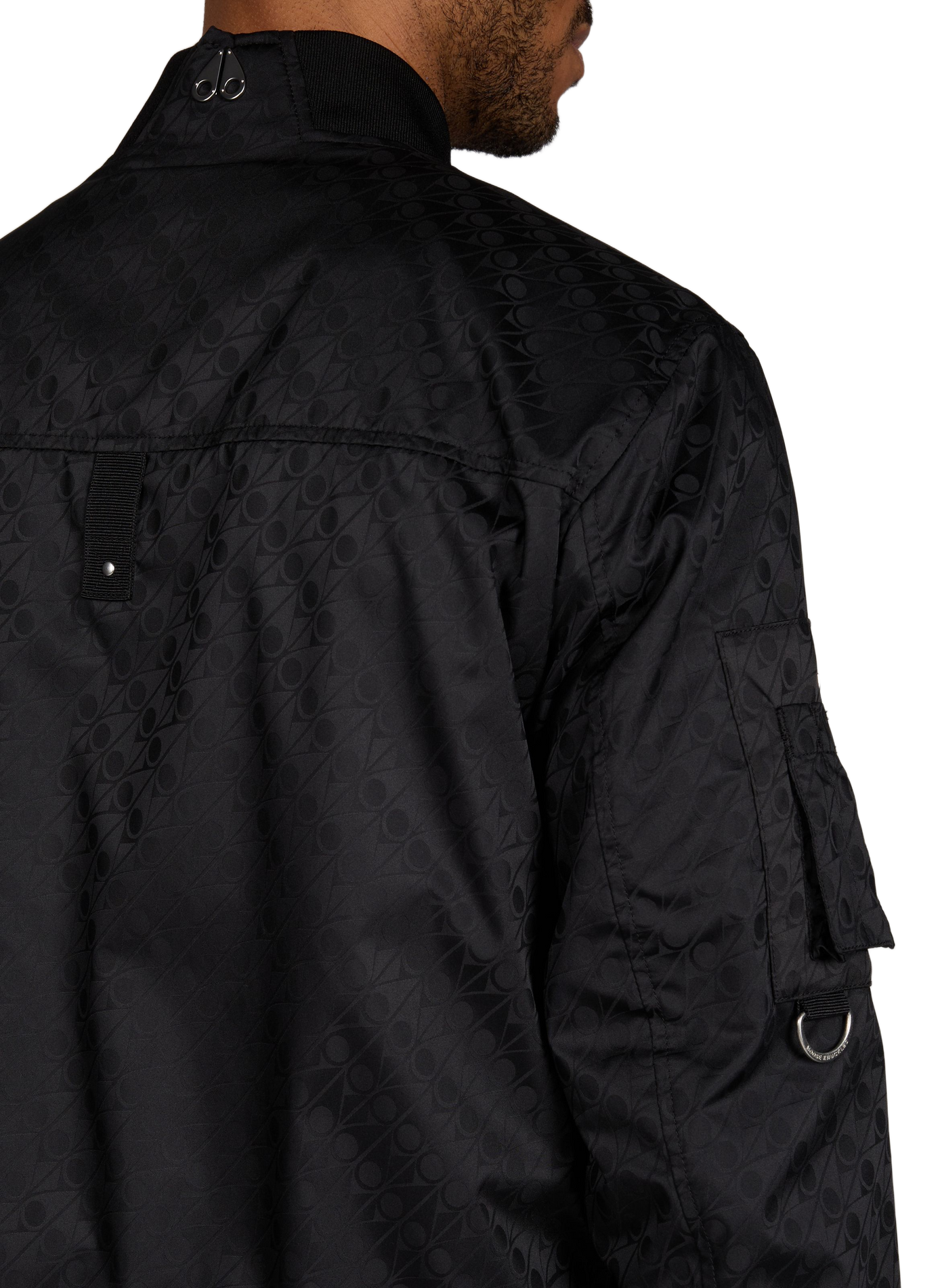 Veste logotypée MOOSE KNUCKLES Noir