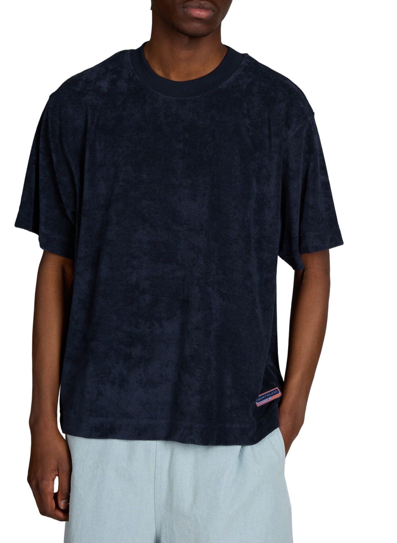 T-shirt éponge oversize Toby en coton mélangé GERTRUDE ET GASTON