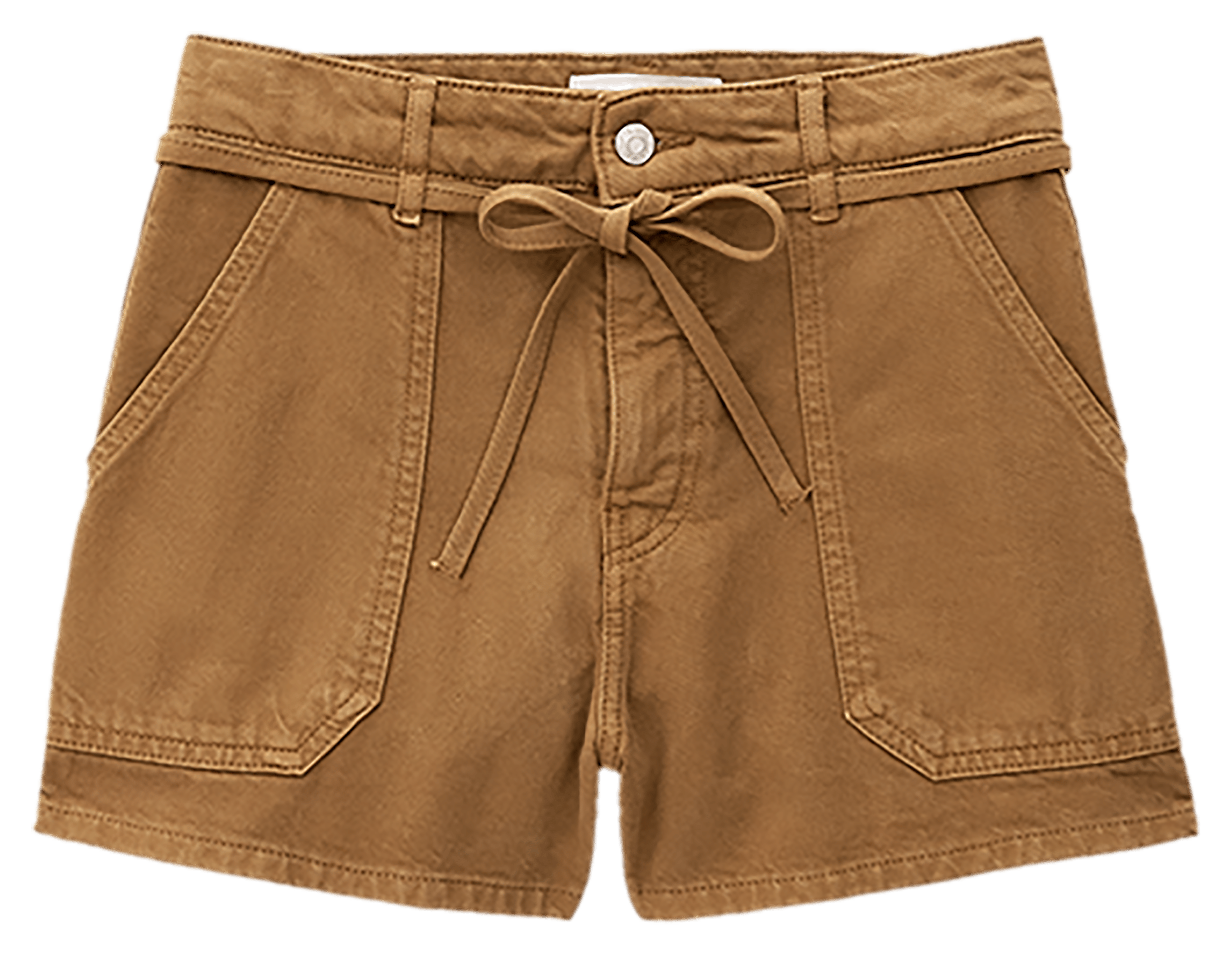 Short en coton mélangé catia BA&SH Marron