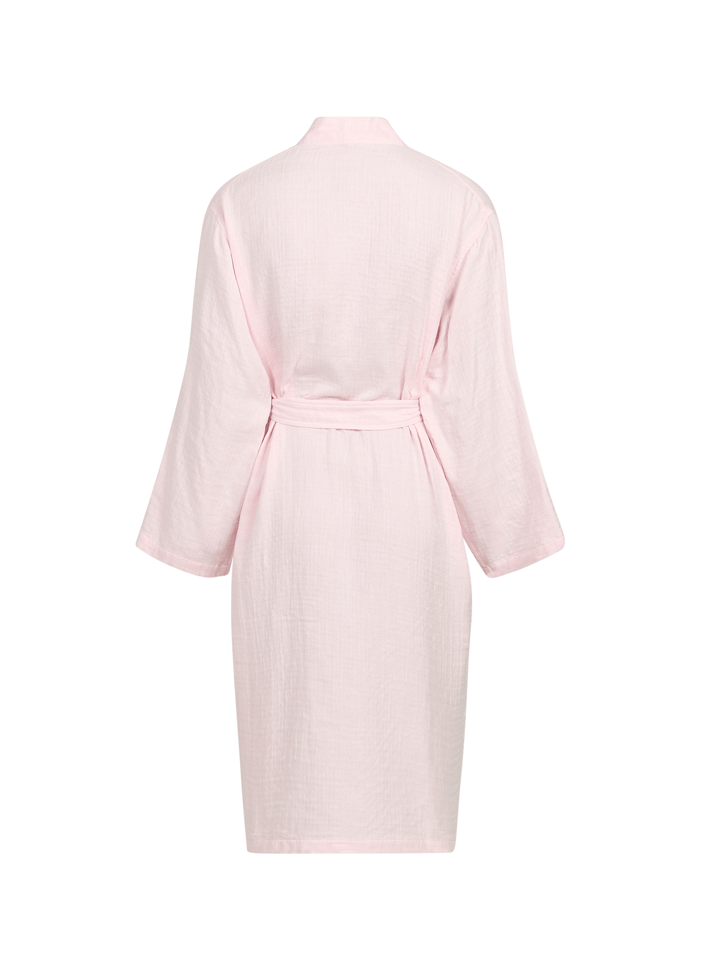 Kimono mit Baumwollgürtel UCHINO Rosa