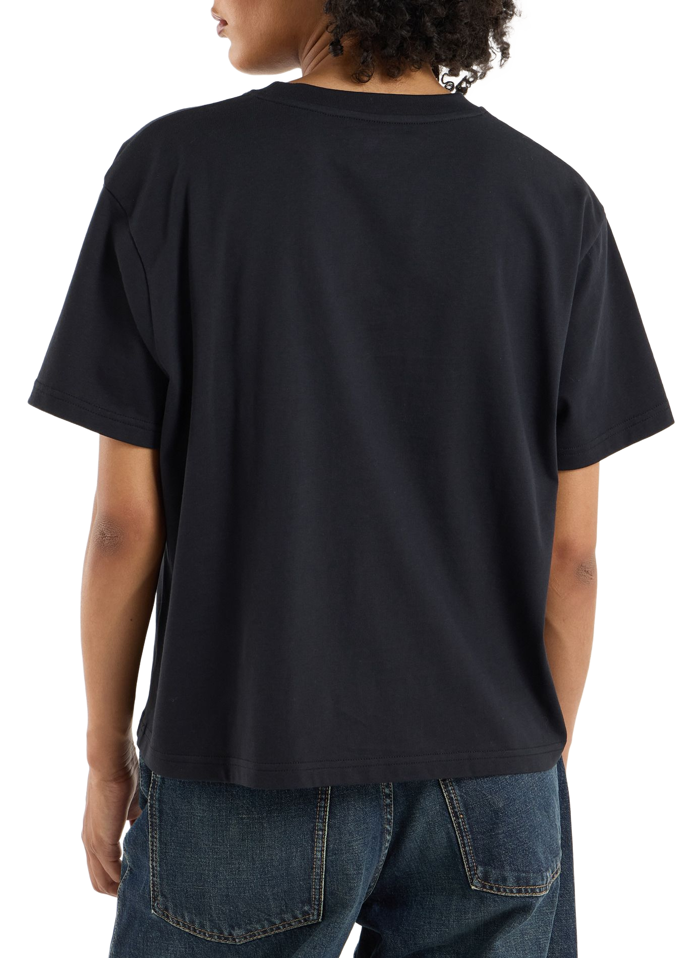 Classic Cotton T-Shirt SAISON 1865 Black