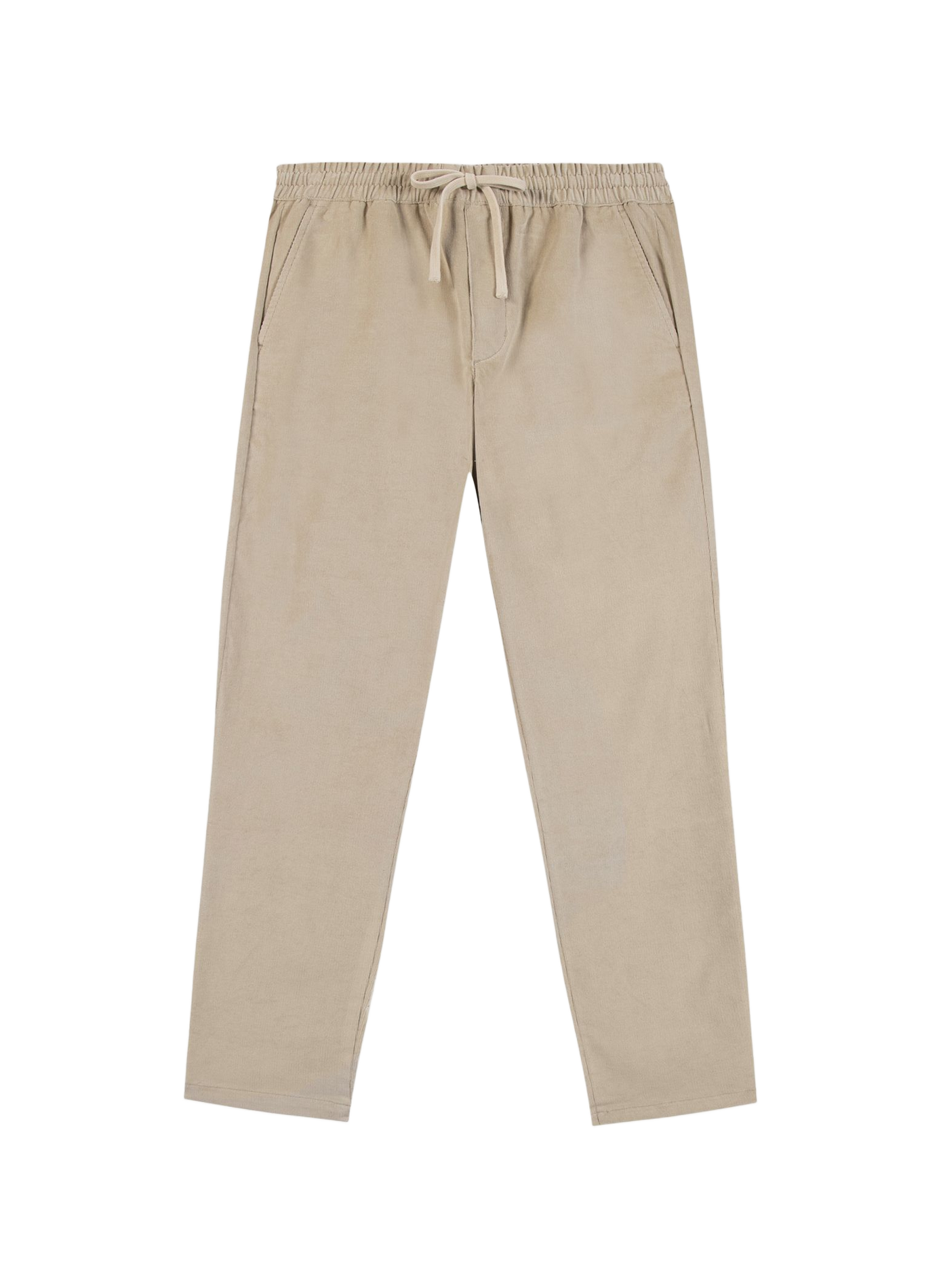 Uni Straight Leg Hose aus Baumwollmischung MAISON LABICHE Beige