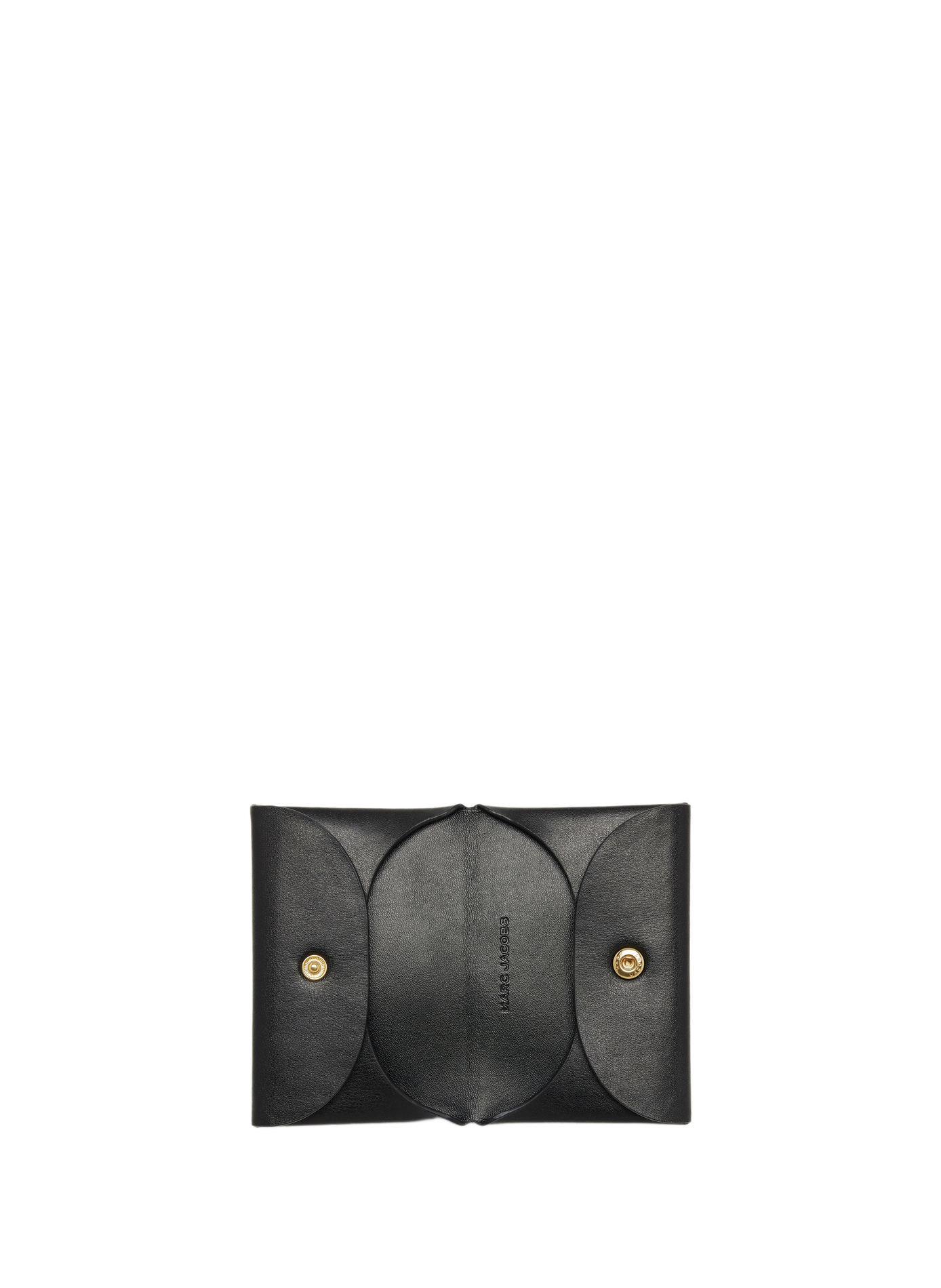 Scene Snap leather card holder MARC JACOBS Black