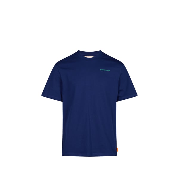 T-shirt Leongeo droit col rond imprimé en coton T-shirt Leongeo droit col rond imprimé en coton