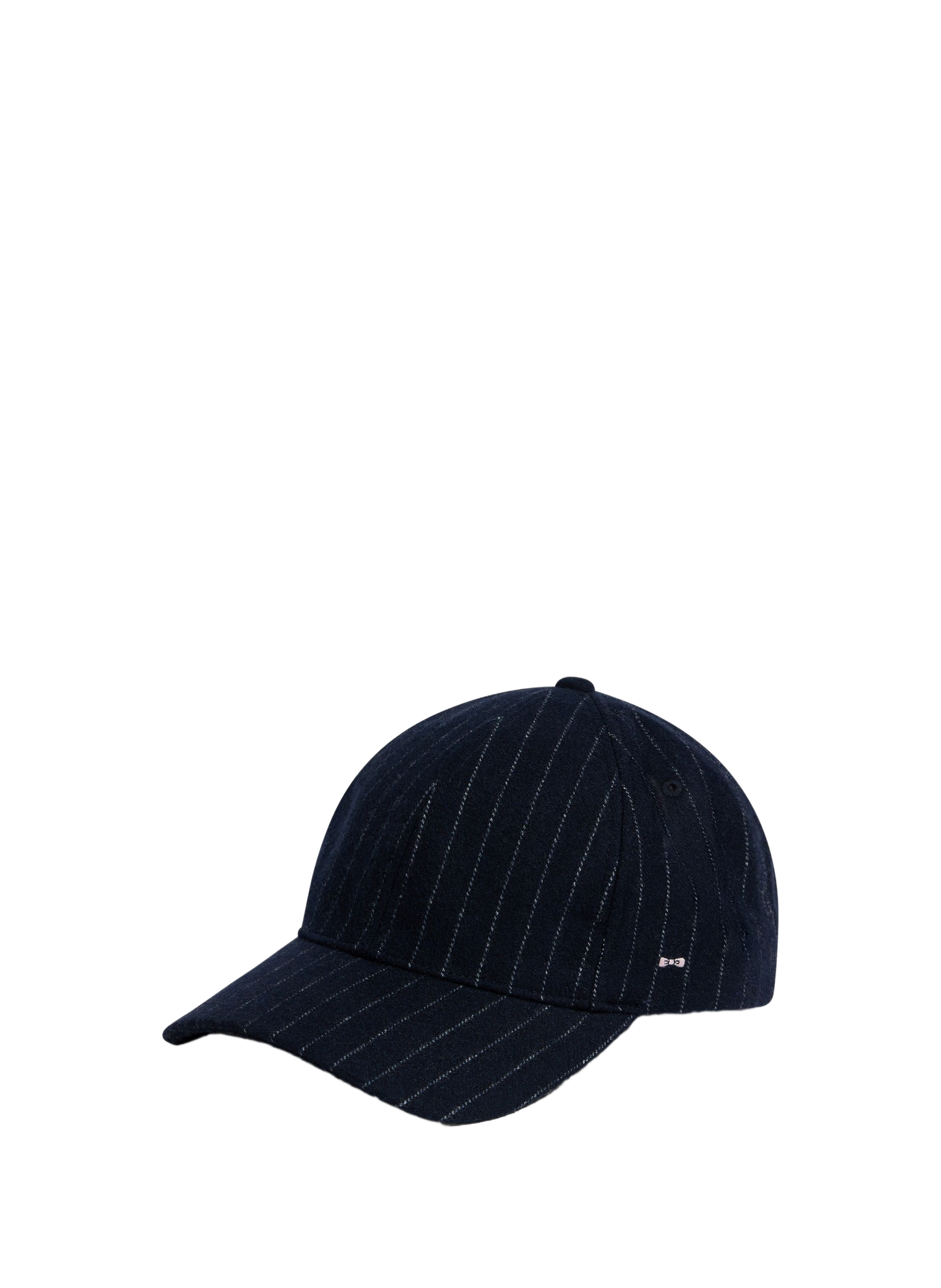 Casquette rayée à logo en laine mélangée EDEN PARK Blau