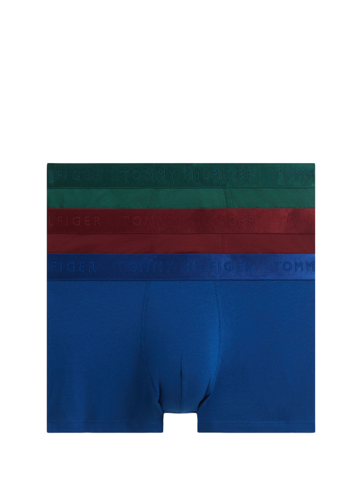 Lot de 3 boxers unis TOMMY HILFIGER Multicolore