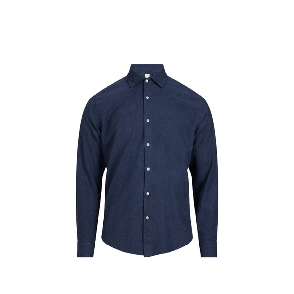 Chemise droite boutonnée unie Chemise droite boutonnée unie