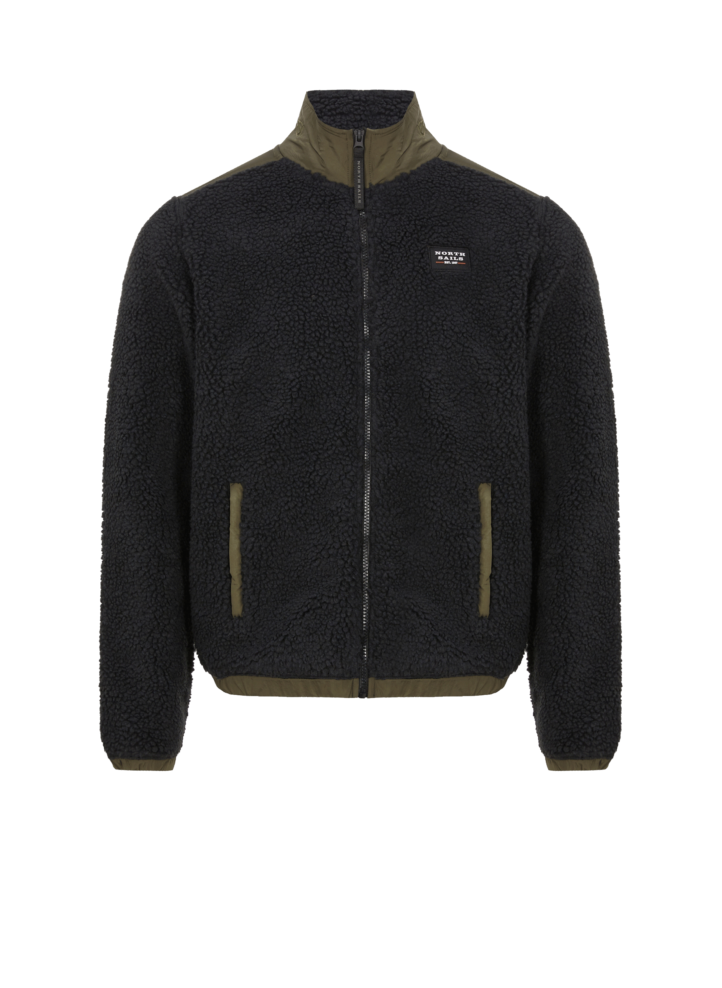 Veste en polyester et nylon