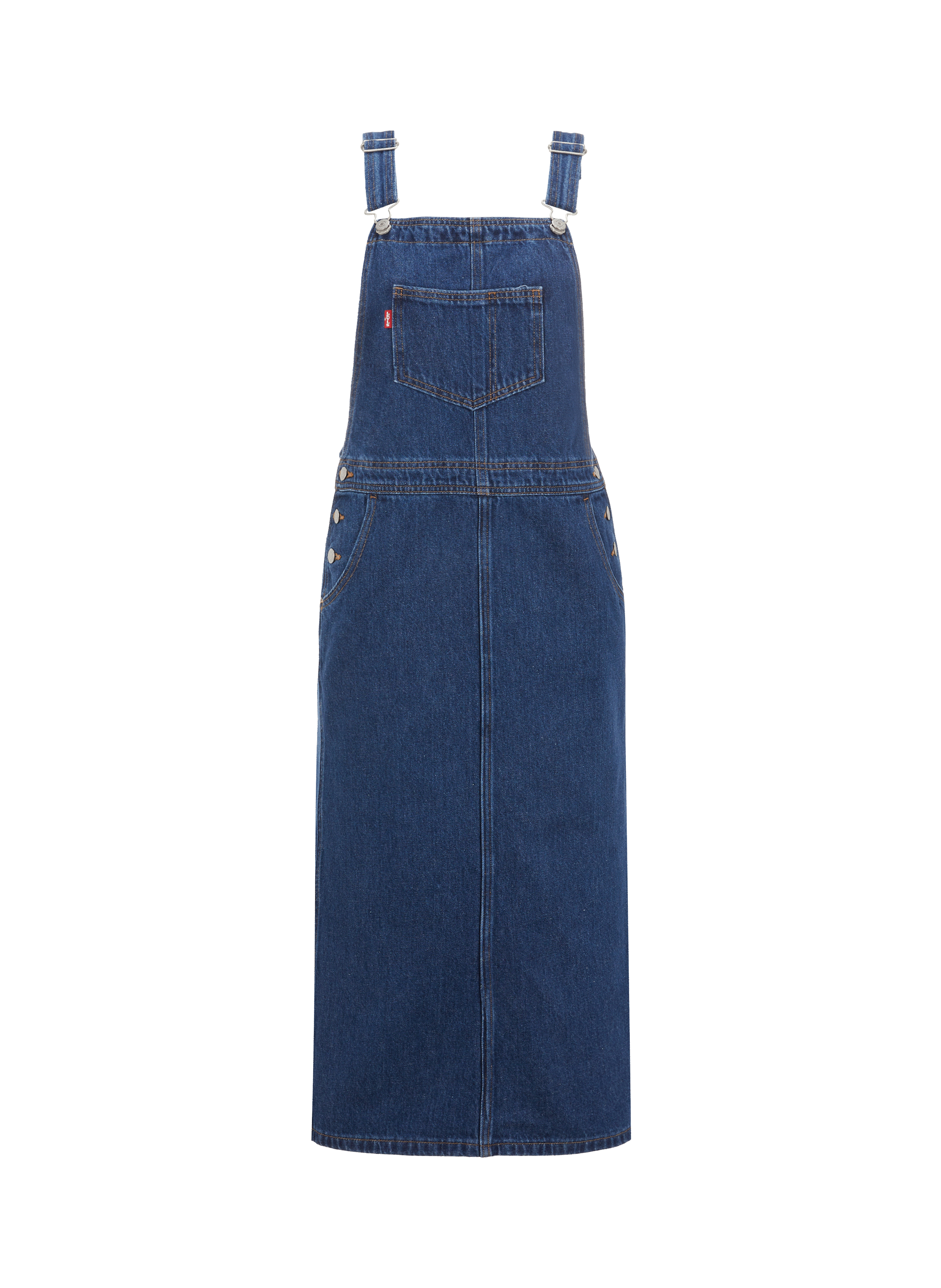 Robe salopette en jean