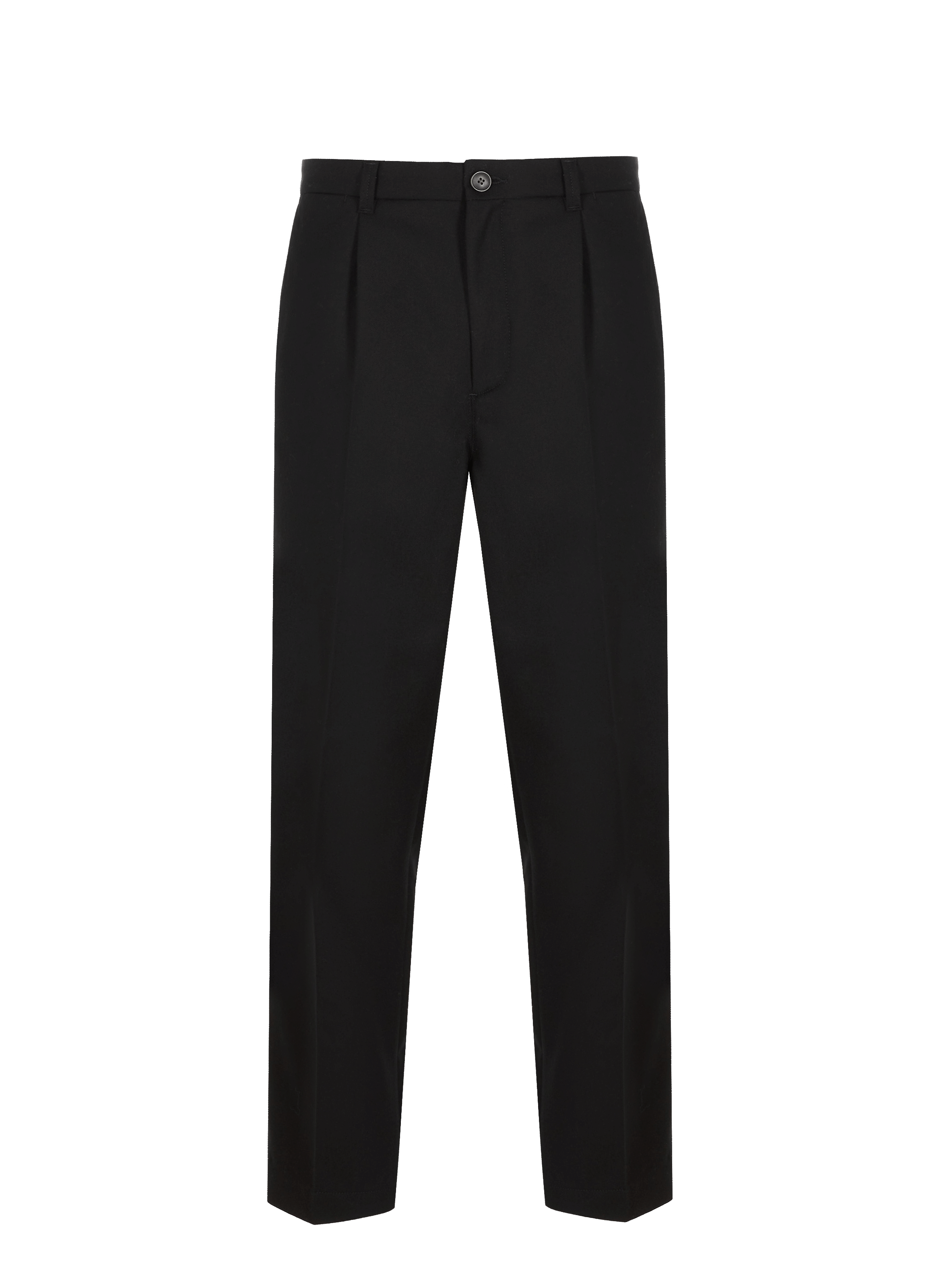 SAISON 1865 Wool trousers Black