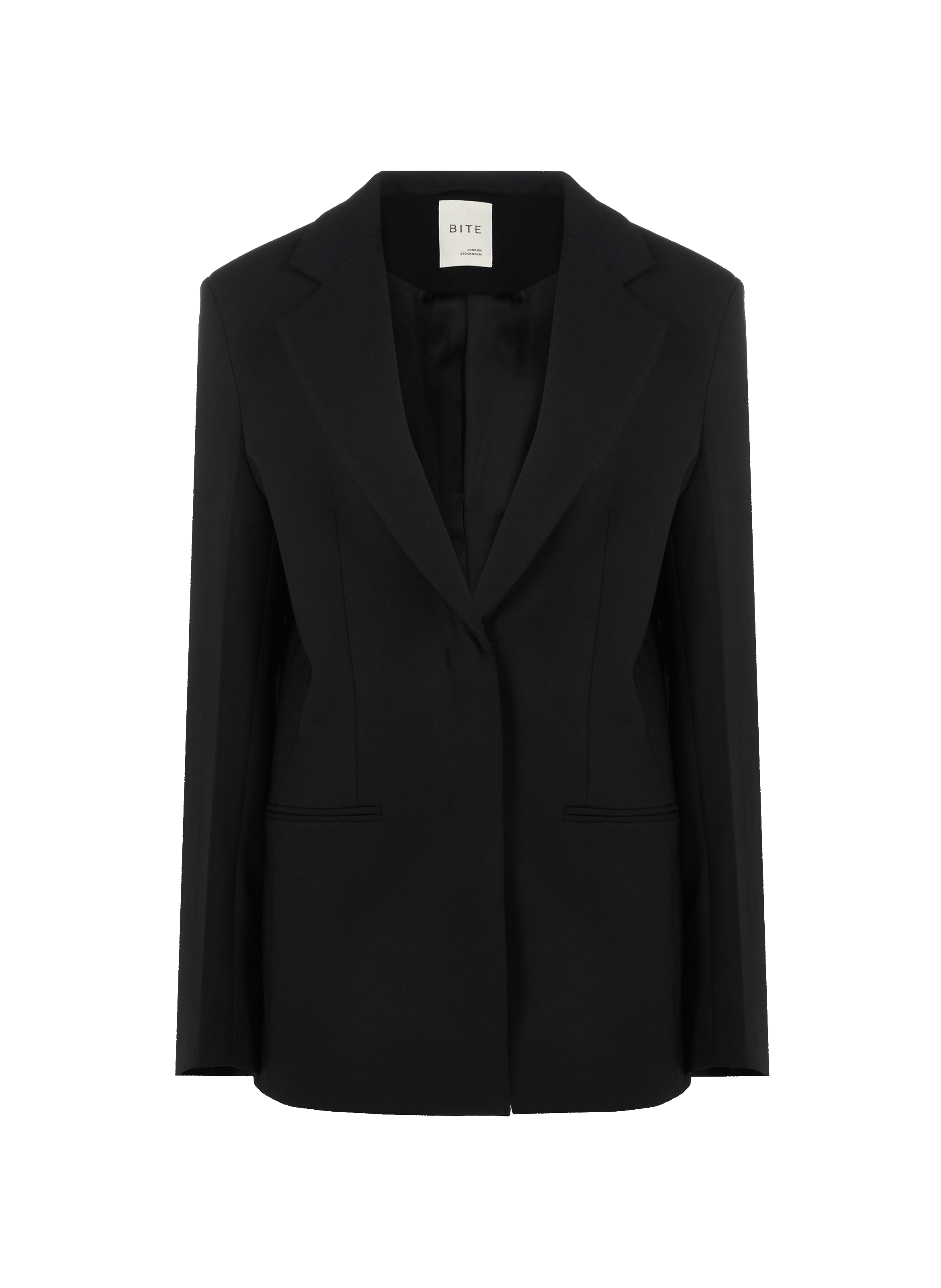 BITE STUDIOS Veste de tailleur en laine Noir