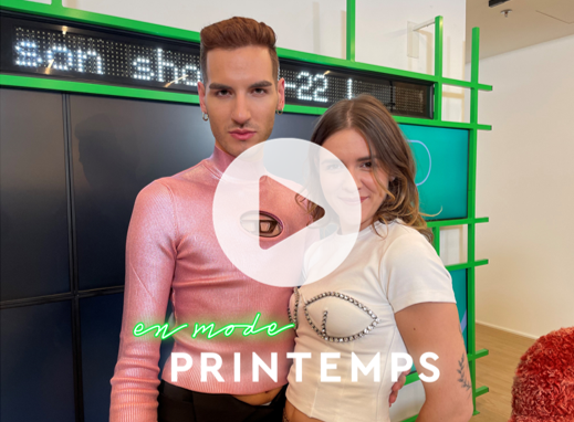 Live Shopping printemps makes its show Printemps
