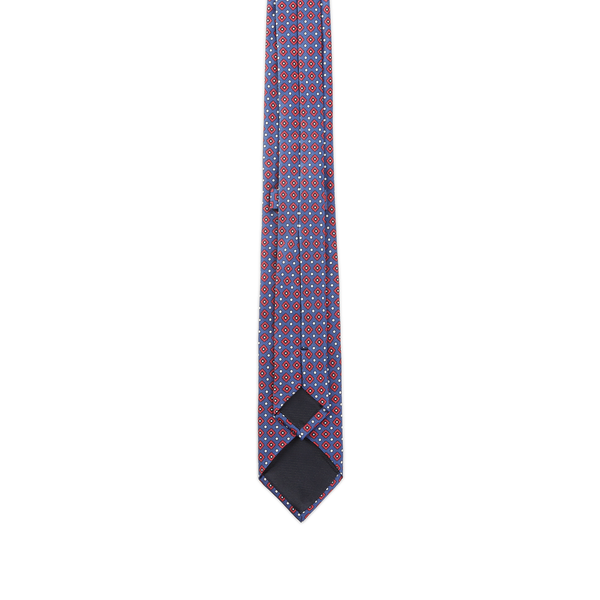 cravate graphique en soie