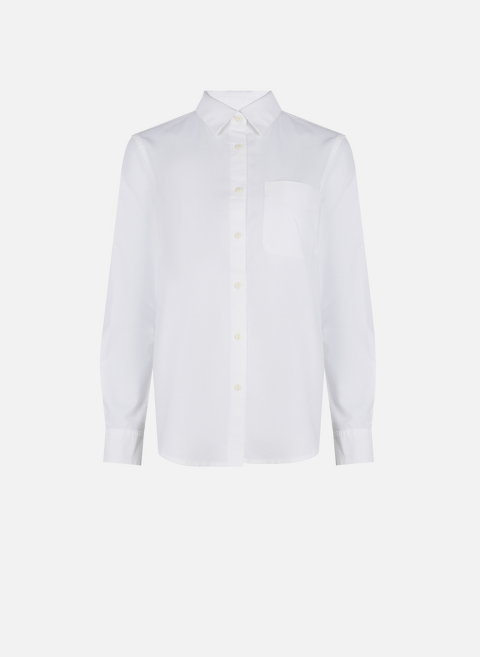 Long-sleeved cotton shirt WhiteDOCKERS 