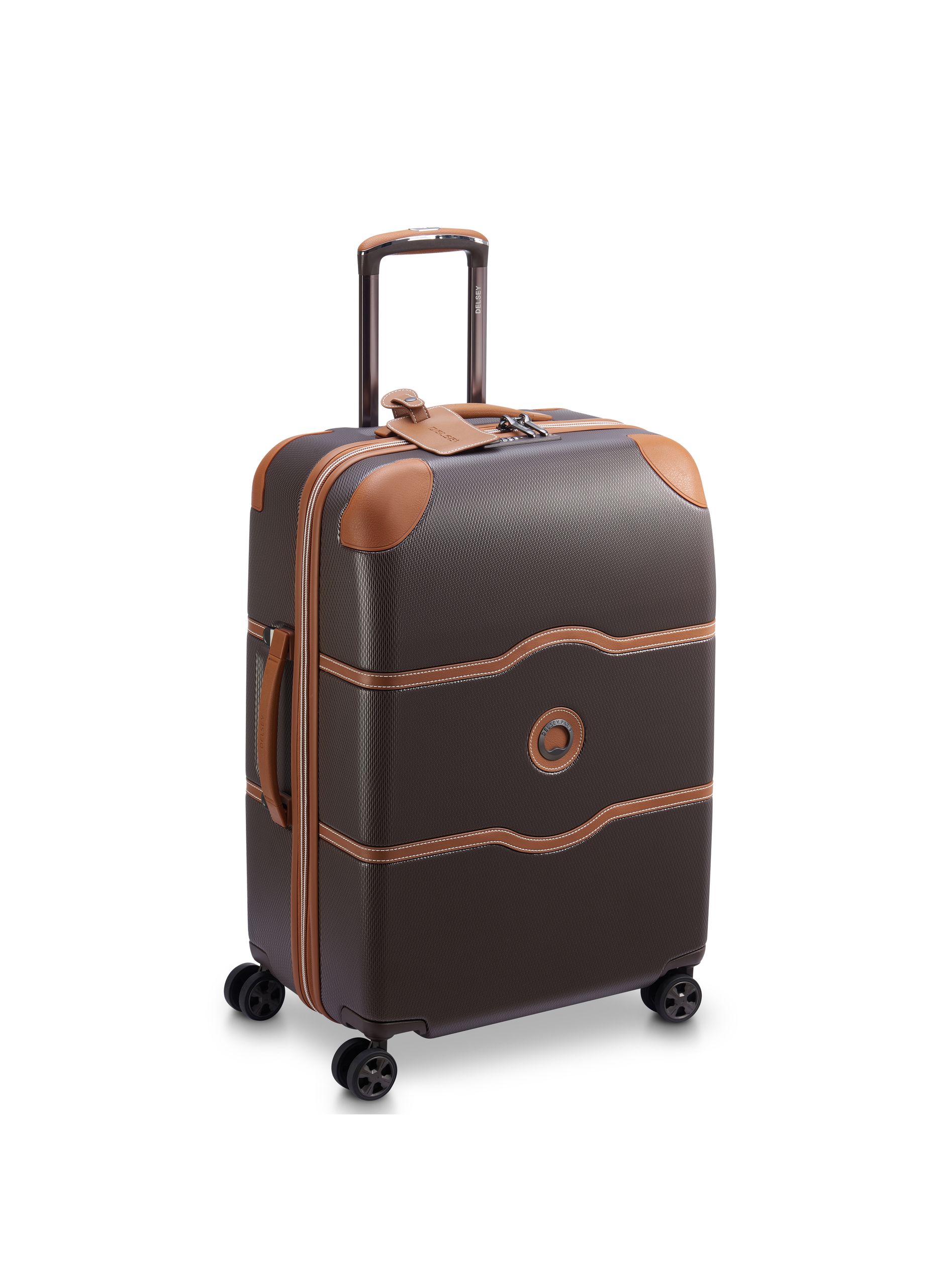 Valise soute rigide taille l - chatelet air 2.0 DELSEY PARIS Marron