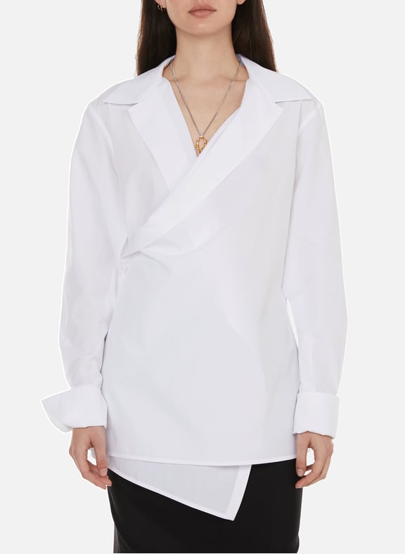 Chemise portefeuille Blanc by GIVENCHY GIVENCHY Chemise portefeuille Blanc