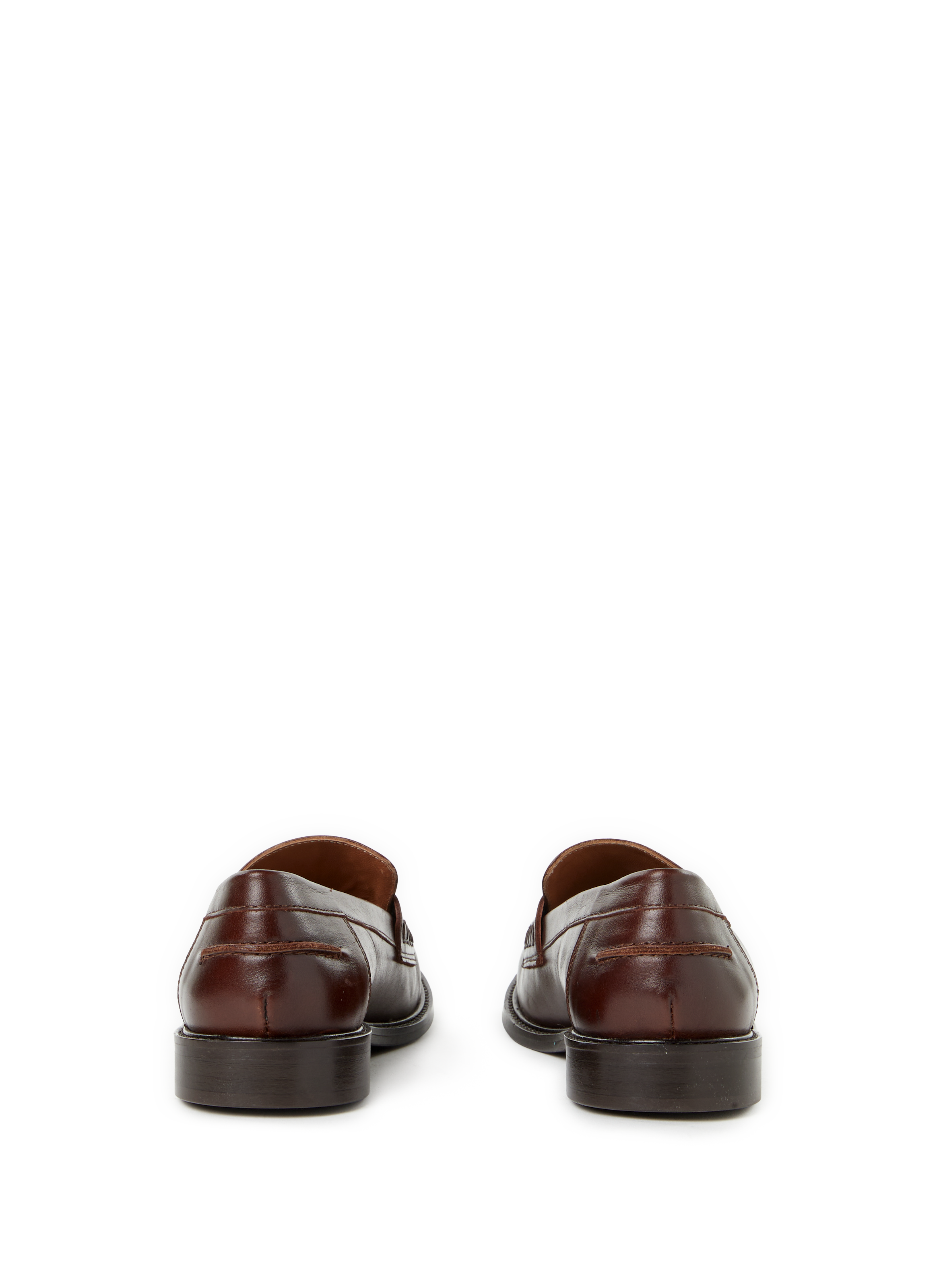 Mocassins Billie en cuir SAISON 1865 Marron