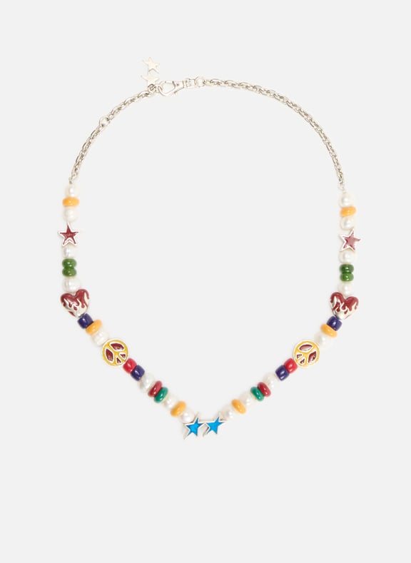 Ying yang flame necklace Multicolour by TWO JEYS TWO JEYS Ying yang flame necklace Multicolour