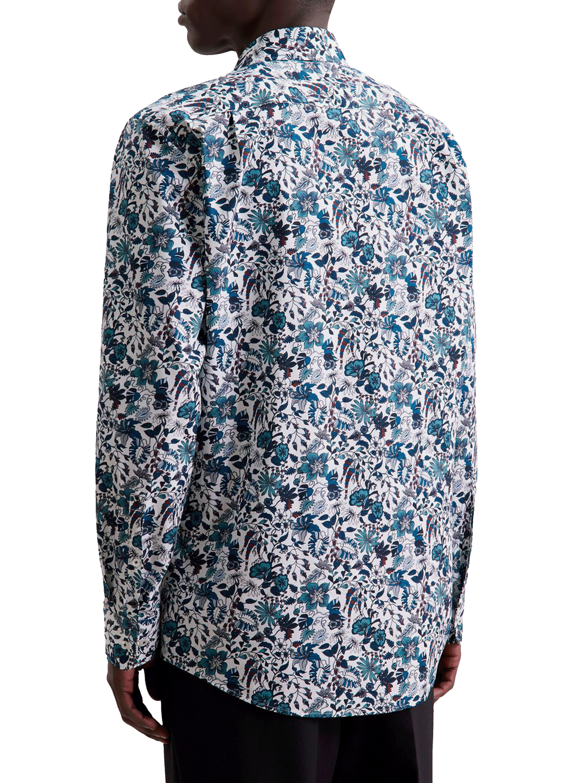 Cotton patterned shirt SEIDENSTICKER Green