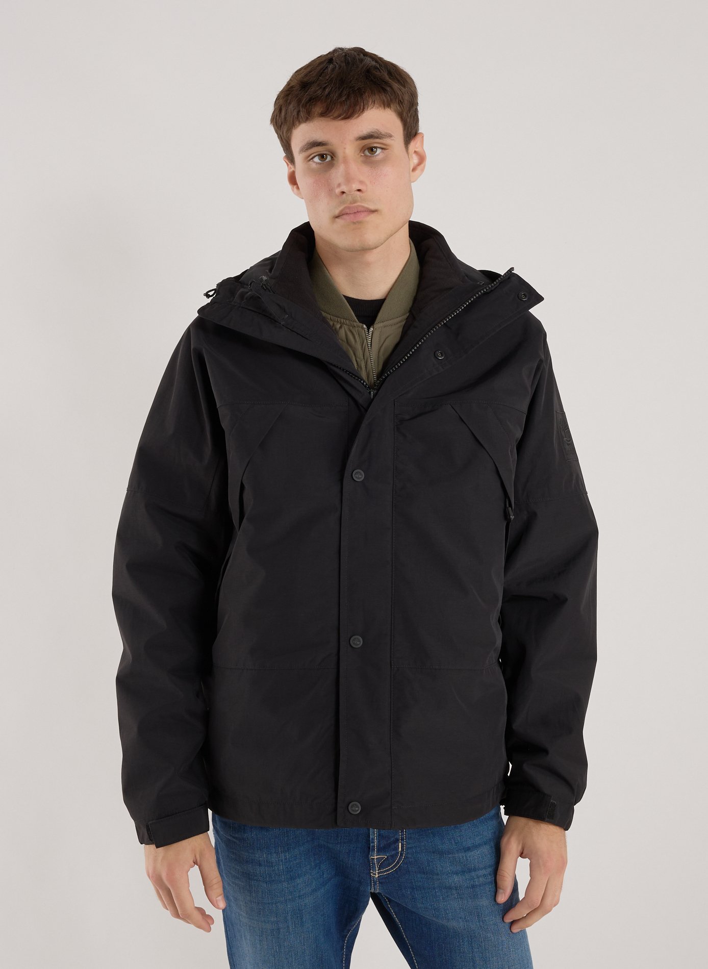 TIMBERLAND Reversible hooded jacket Black