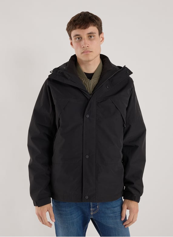 Blouson à capuche doublure réservible | Noir by TIMBERLAND Blouson à capuche doublure réservible Noir