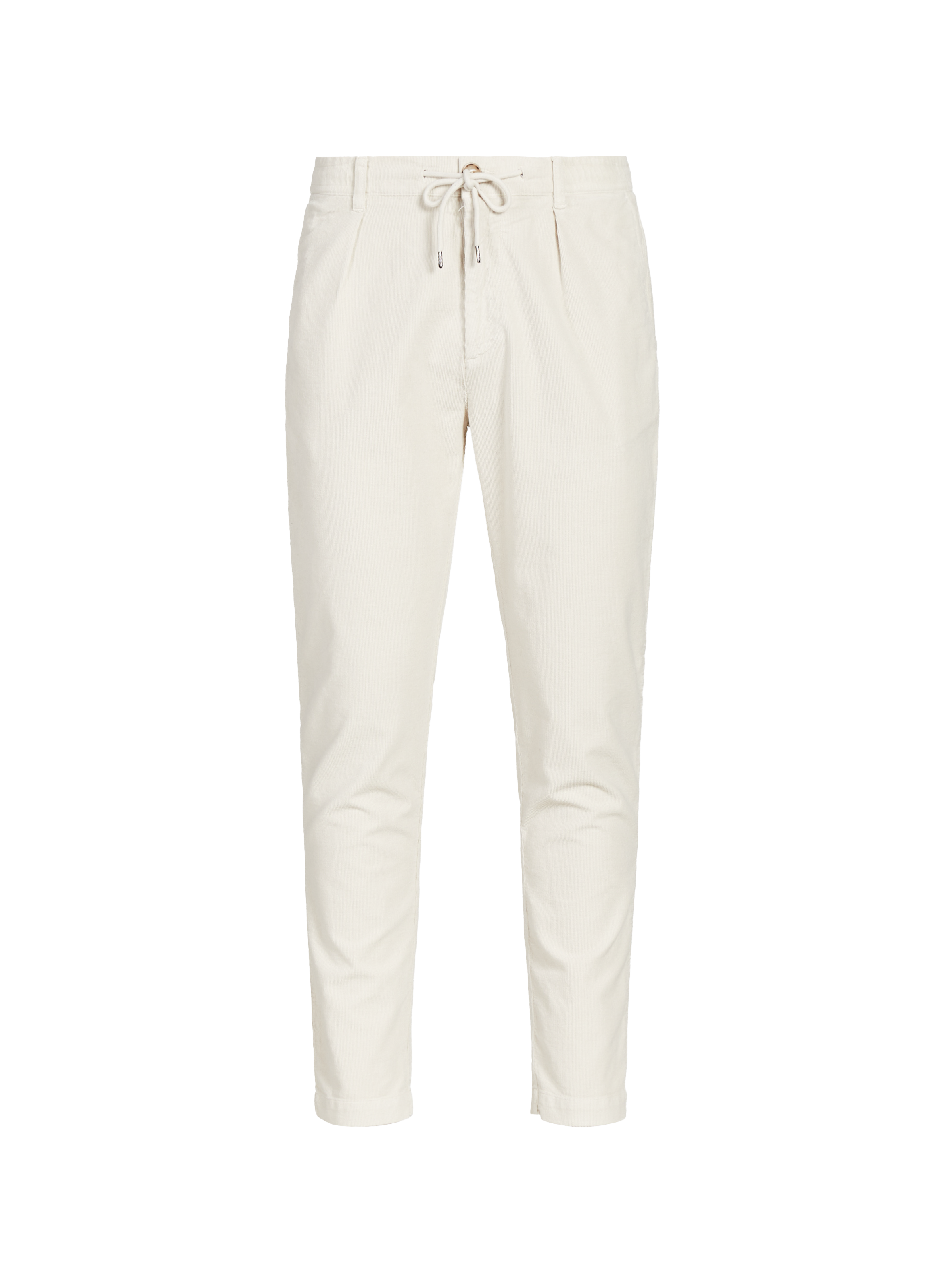 Mixed cotton trousers WOOLRICH Beige