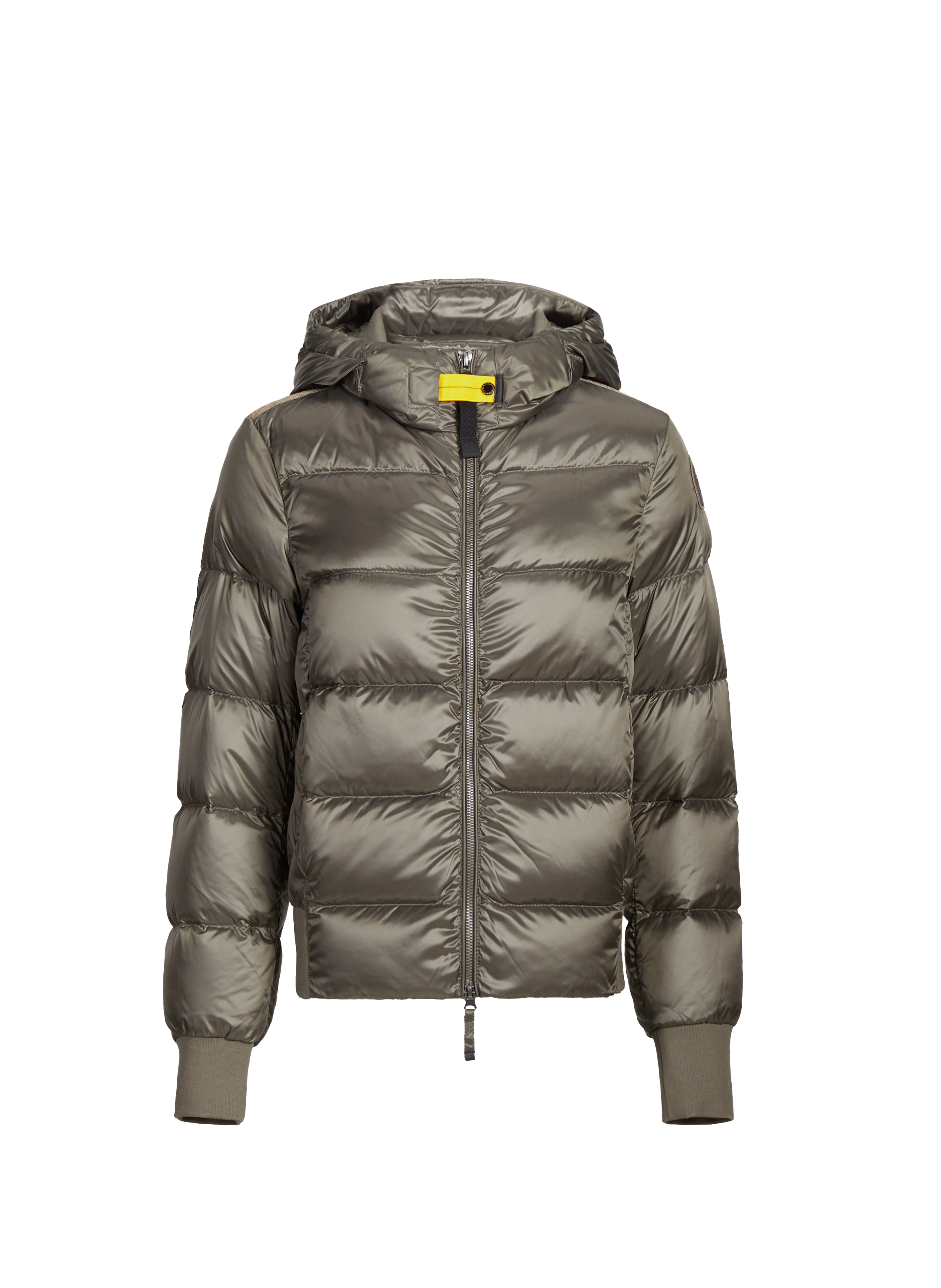 PARAJUMPERS Mariah Hooded Puffer Jacket Grey