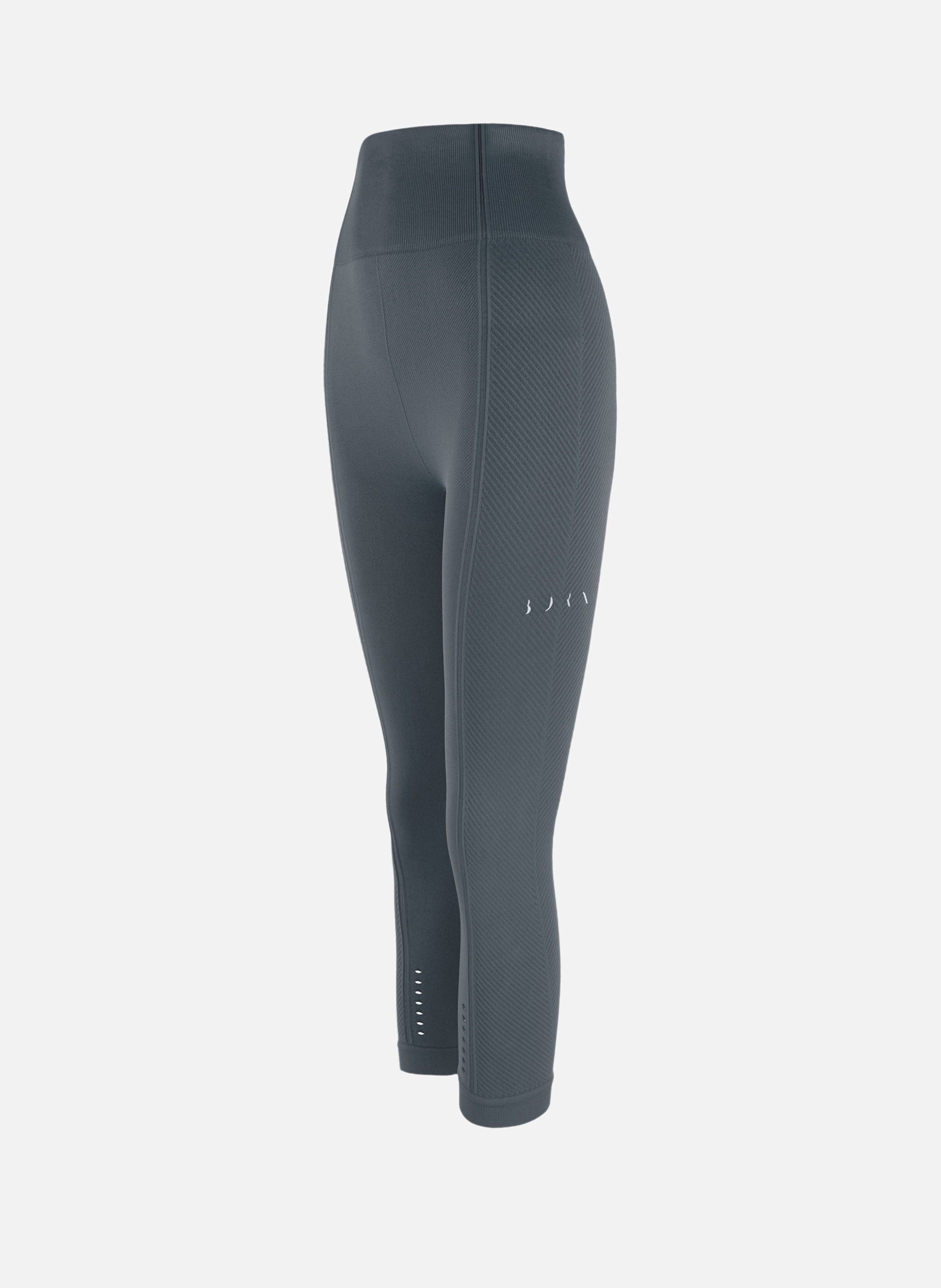 BORN LIVING YOGA Legging de sport capri seamless apamala Bleu