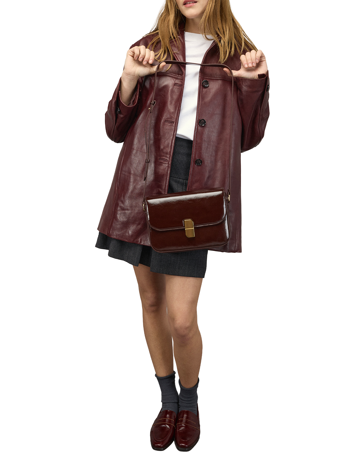 Alice shoulder bag NAT & NIN Brown