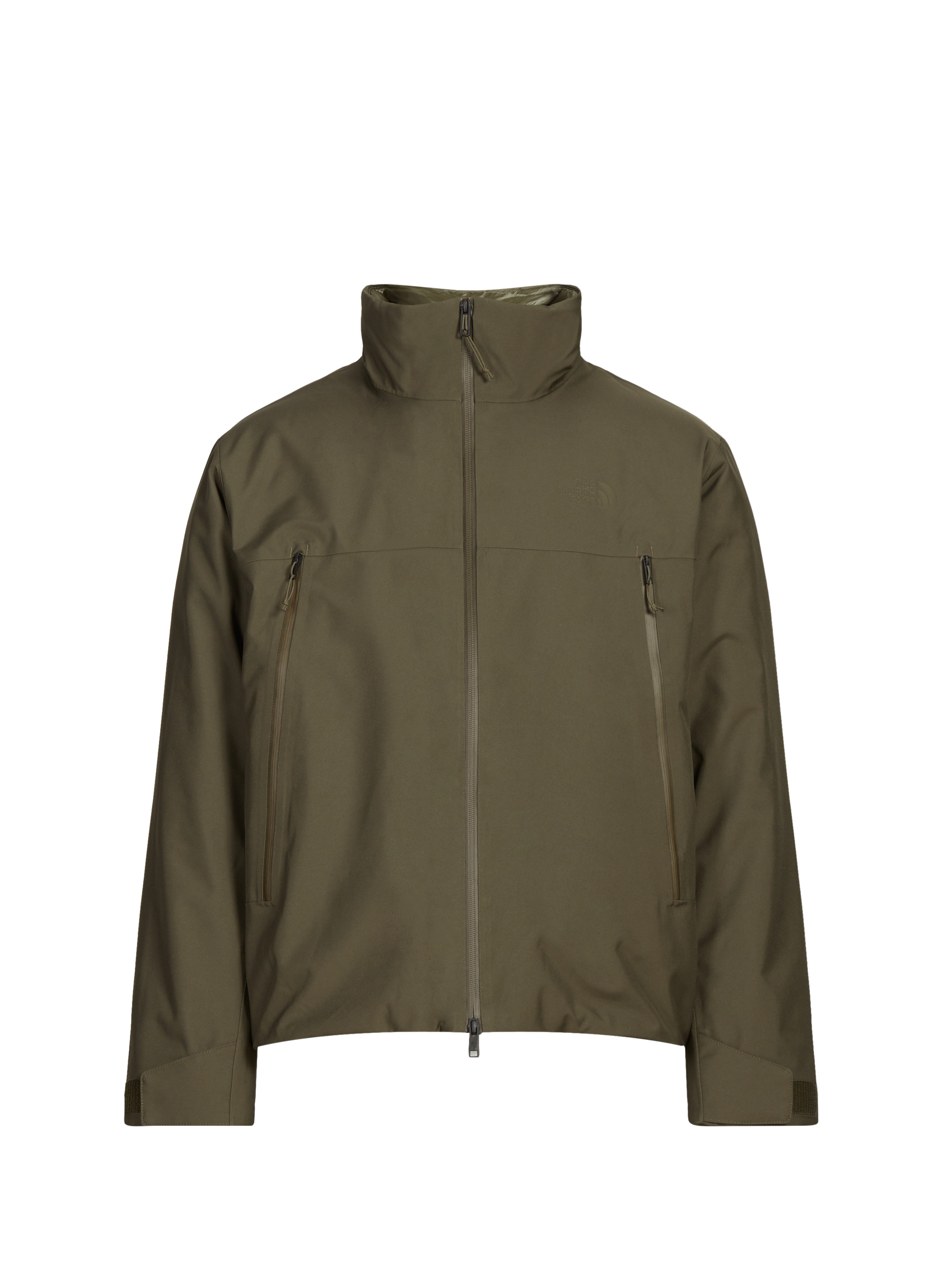 THE NORTH FACE High-neck parka Khaki