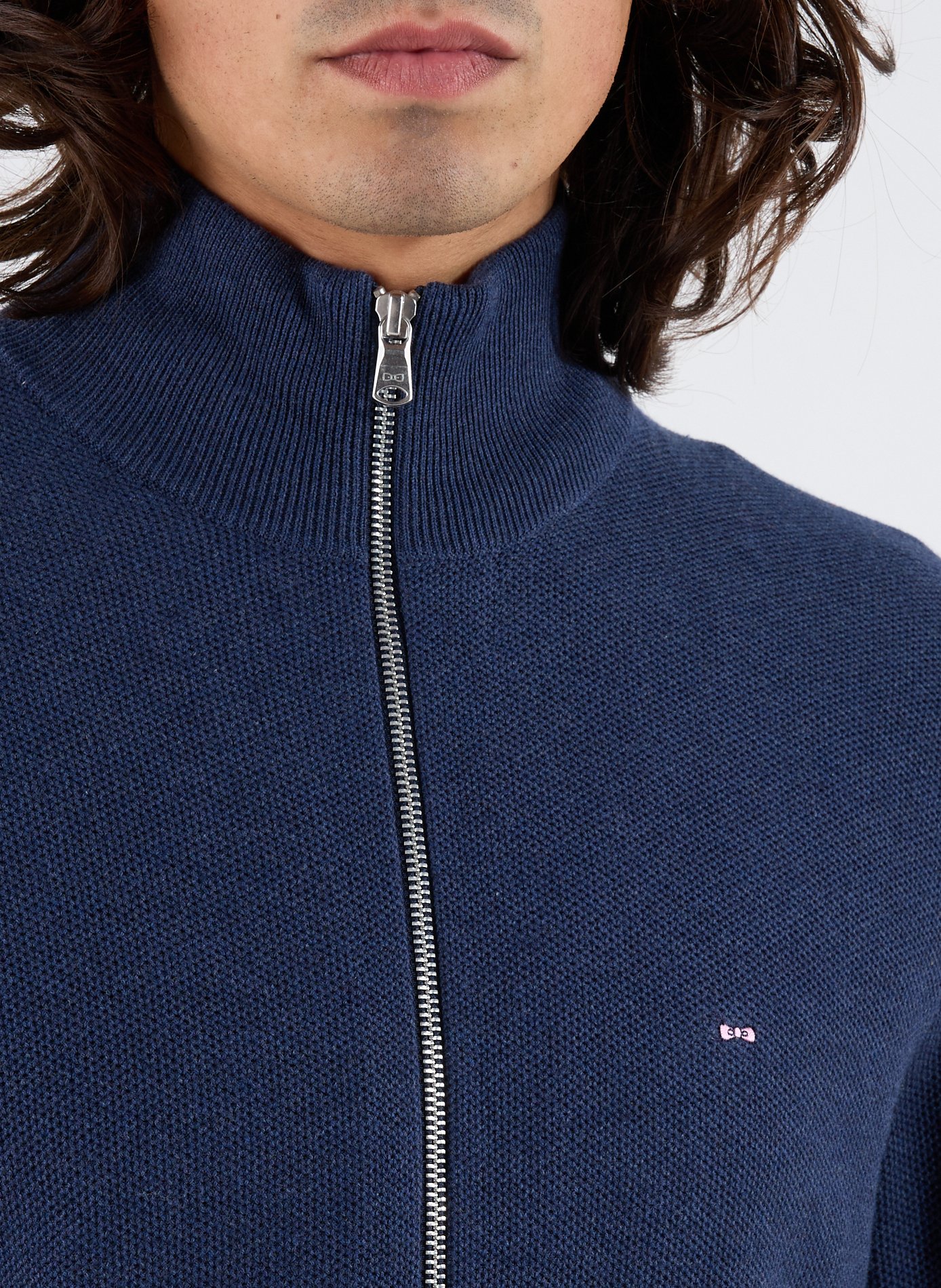 Cotton cardigan EDEN PARK Blue