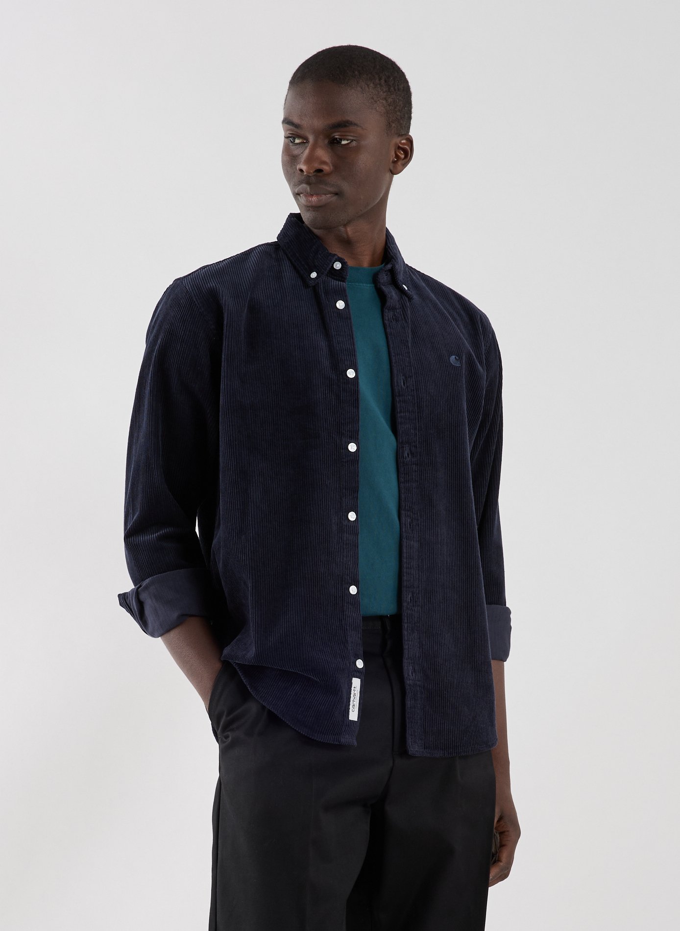 Corduroy shirt CARHARTT WIP Blue