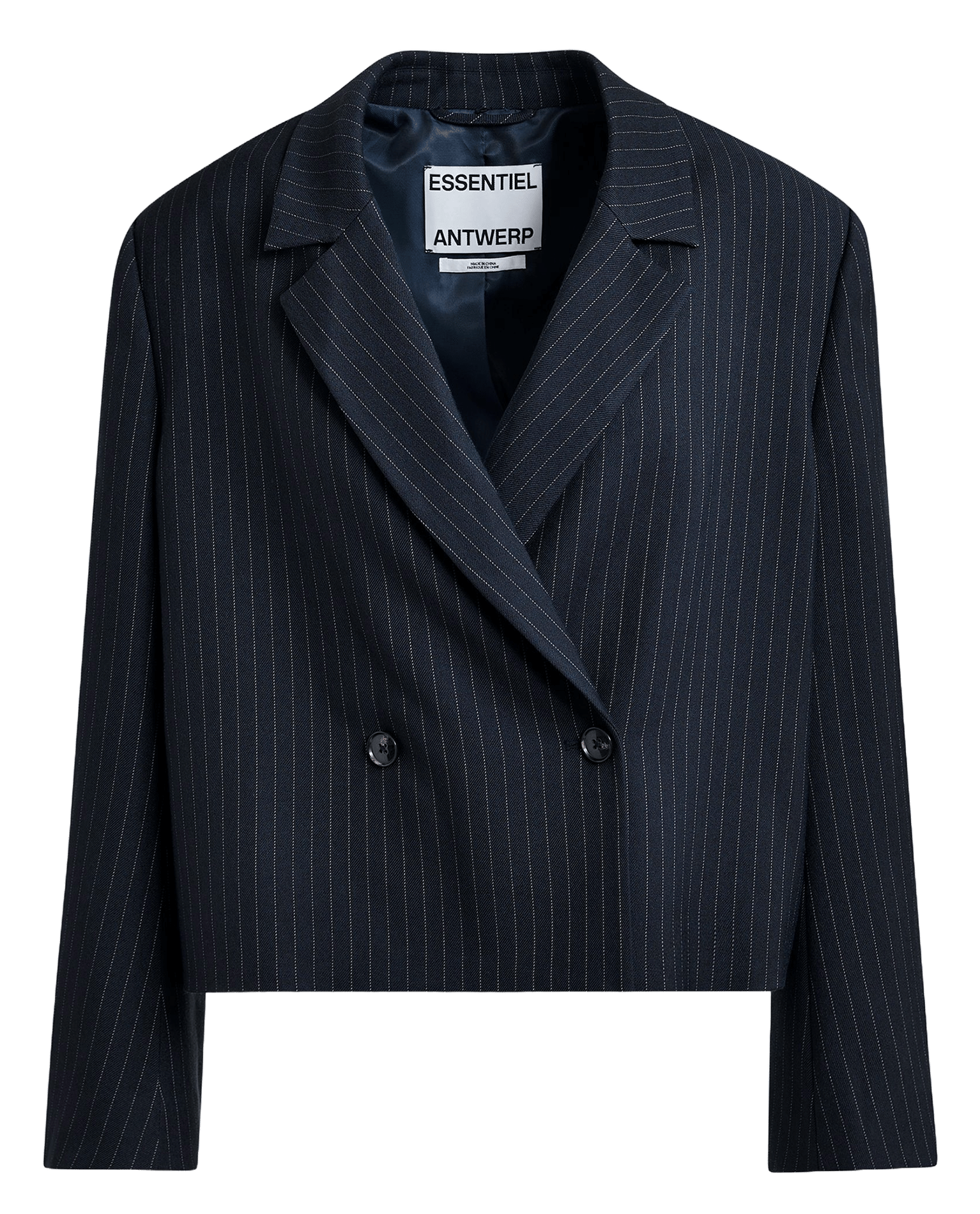 Veste oversize rayée Itzel ESSENTIEL ANTWERP Bleu