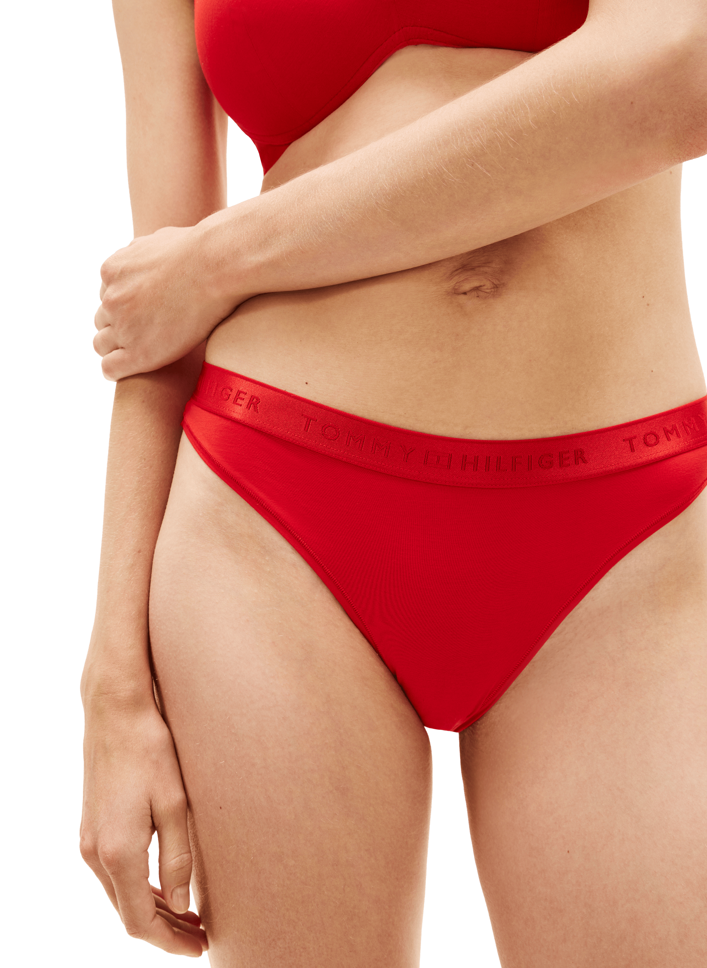 Culotte à ceinture TOMMY HILFIGER Rouge