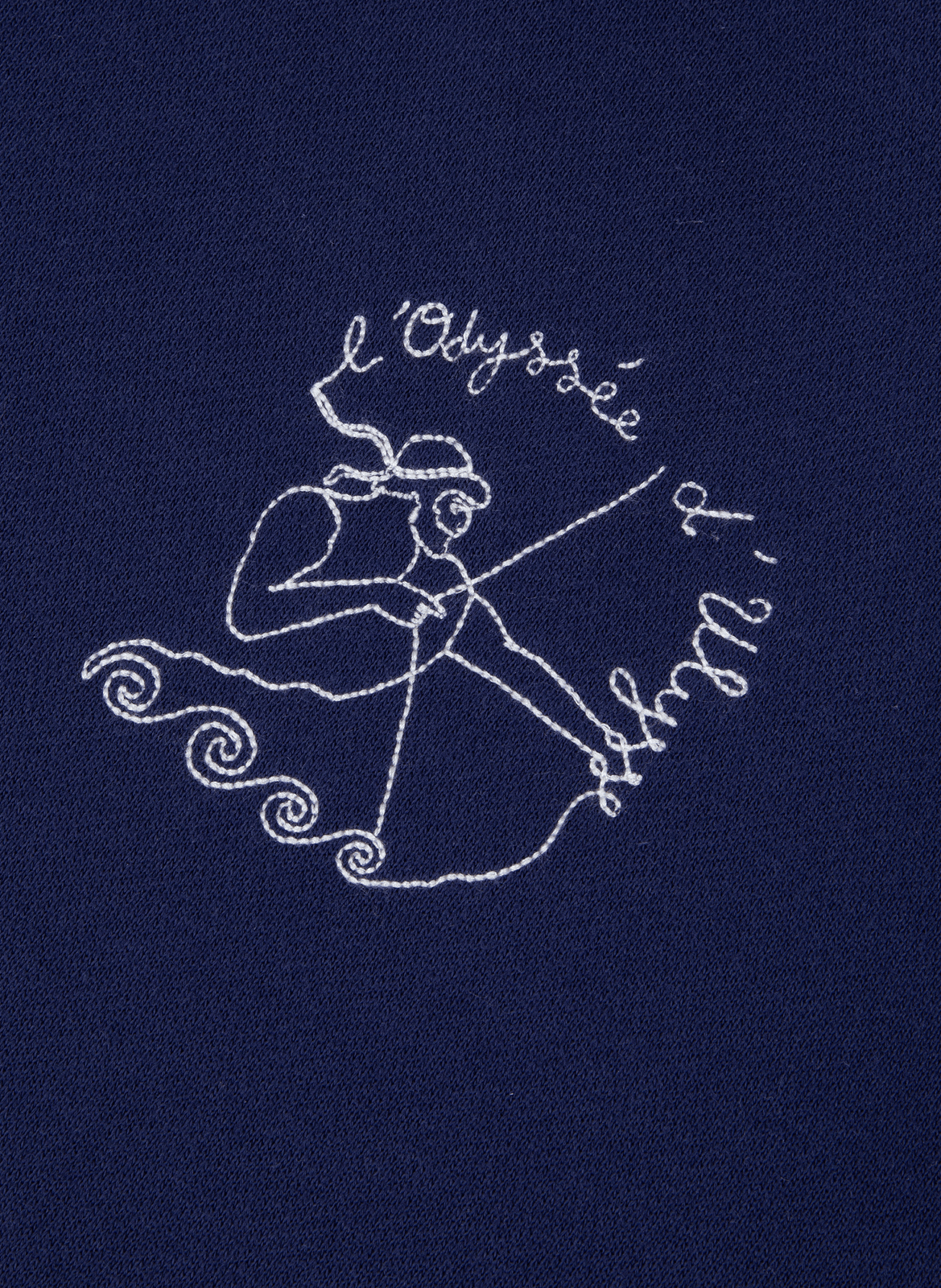 Ulysse Ledru Sweatshirt MAISON LABICHE Blue