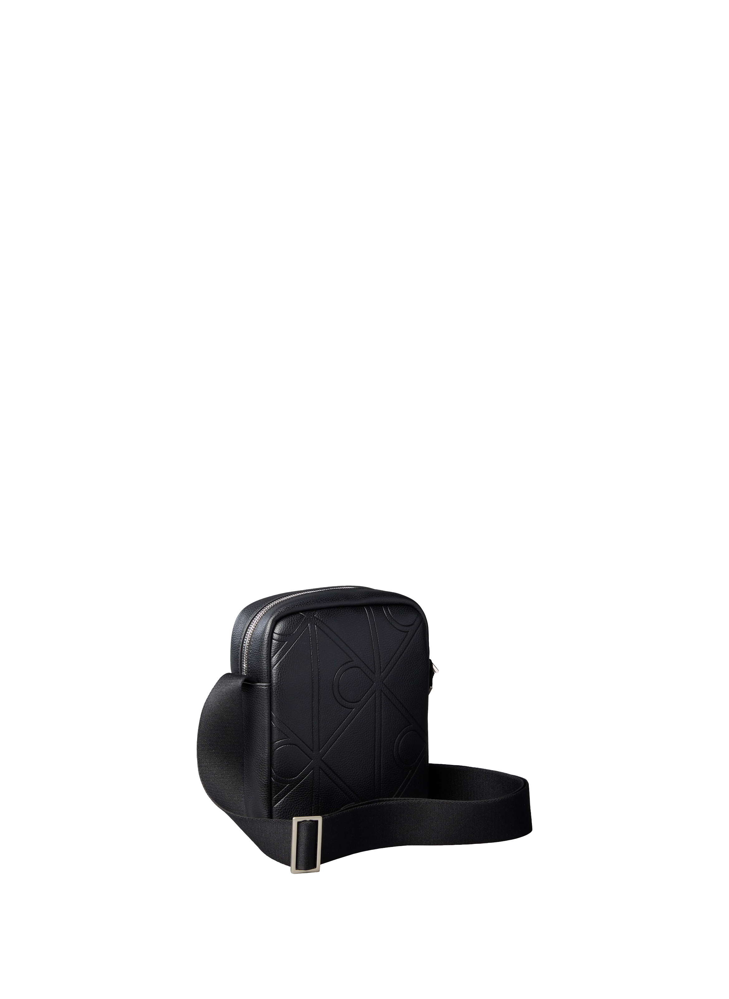 Structured shoulder bag CALVIN KLEIN Black