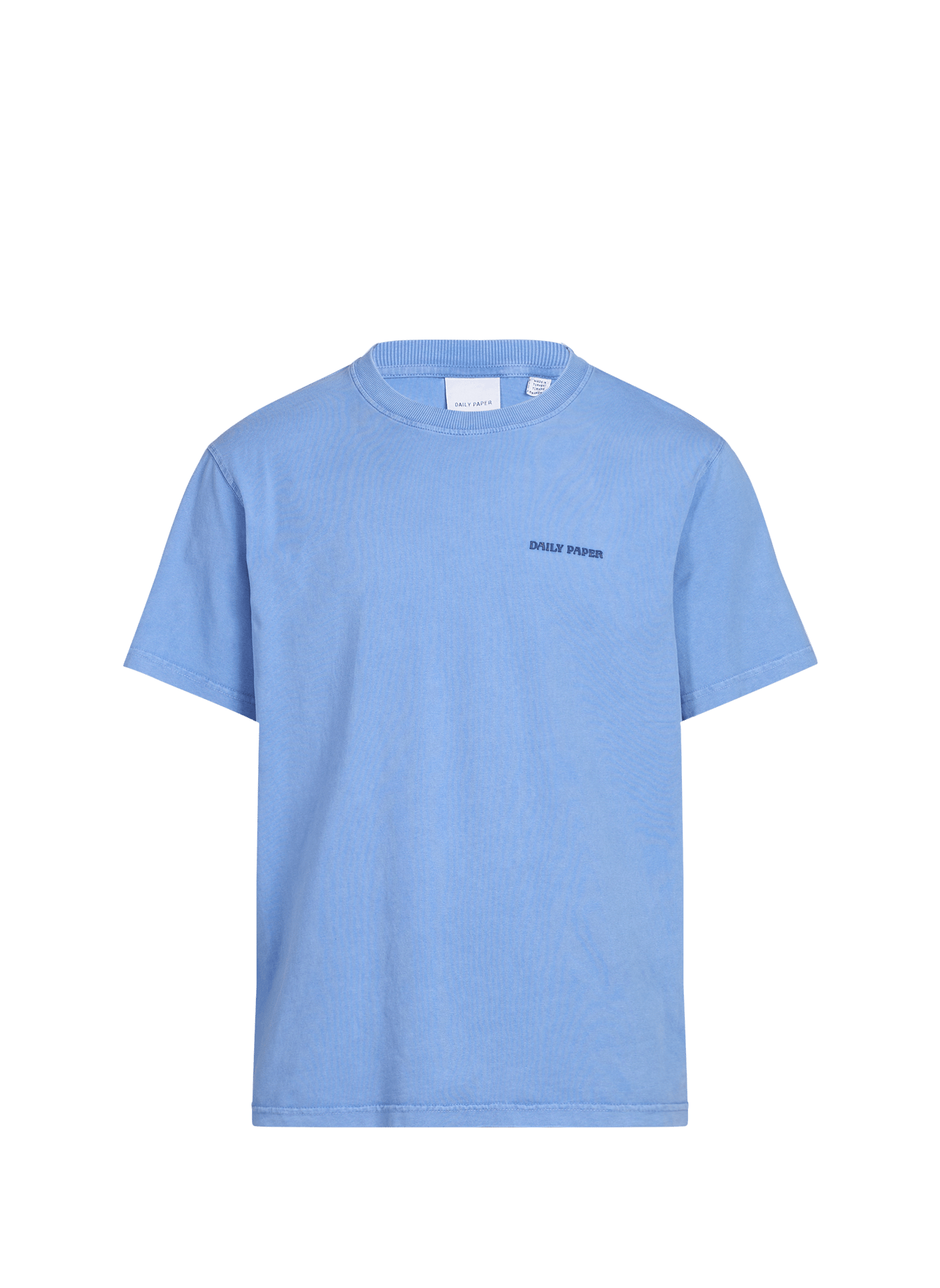 Maglietta con logo in cotone DAILY PAPER Blu