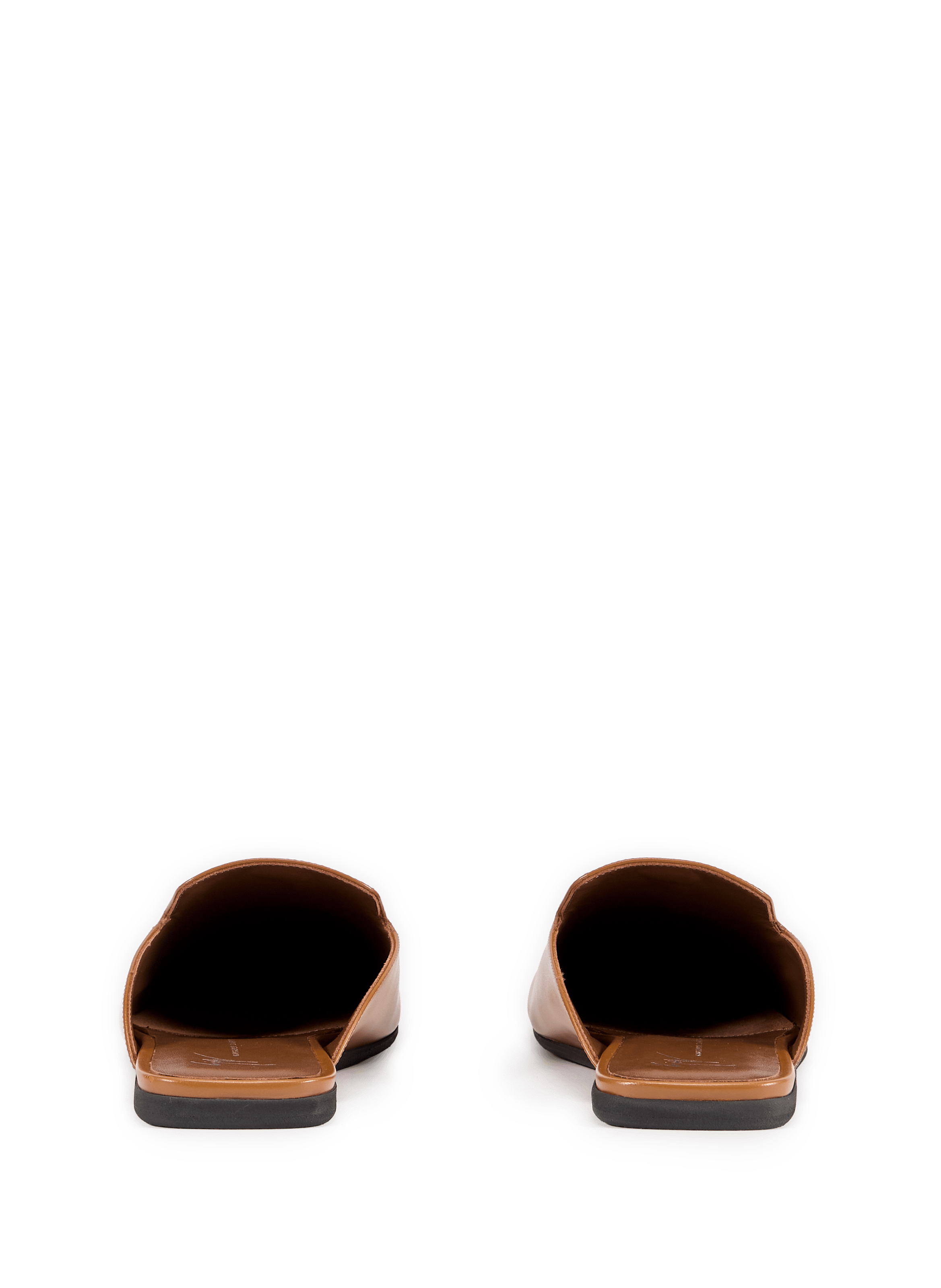 Mules Everett en cuir lisse GIUSEPPE ZANOTTI Marron