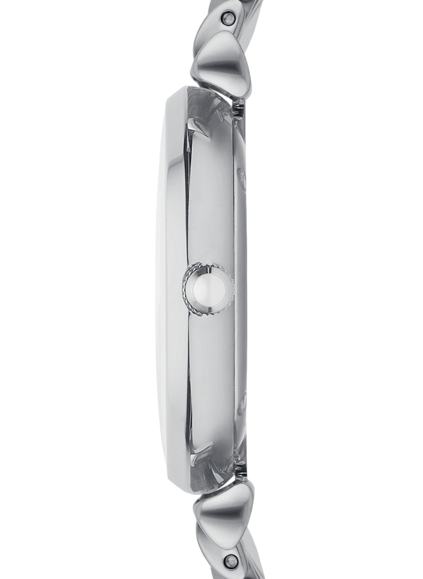 Montre quartz en acier inoxydable ARMANI MONTRES Blanc