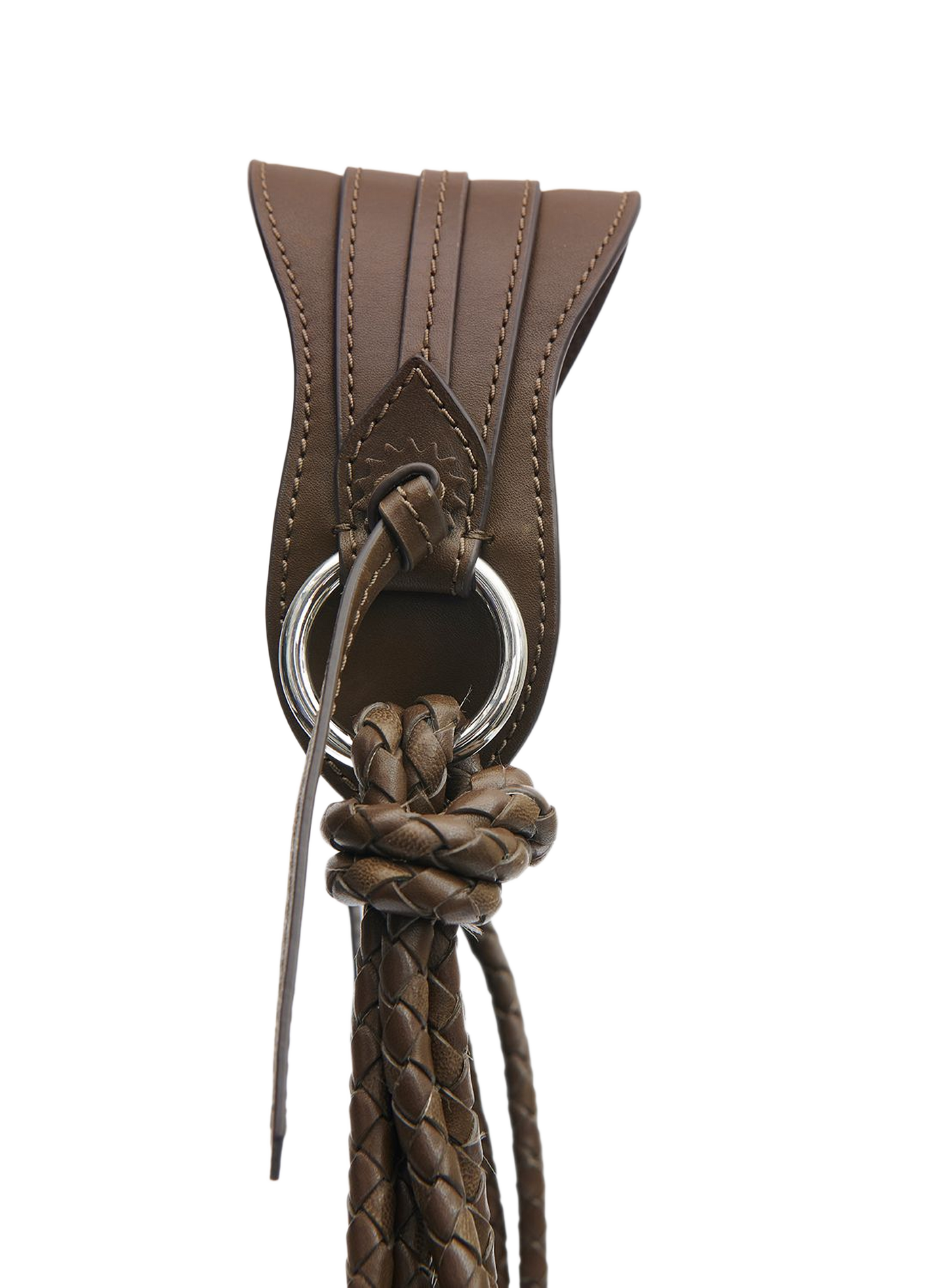 Shoulder bag Maia Medium in suede calf leather ISABEL MARANT Brown