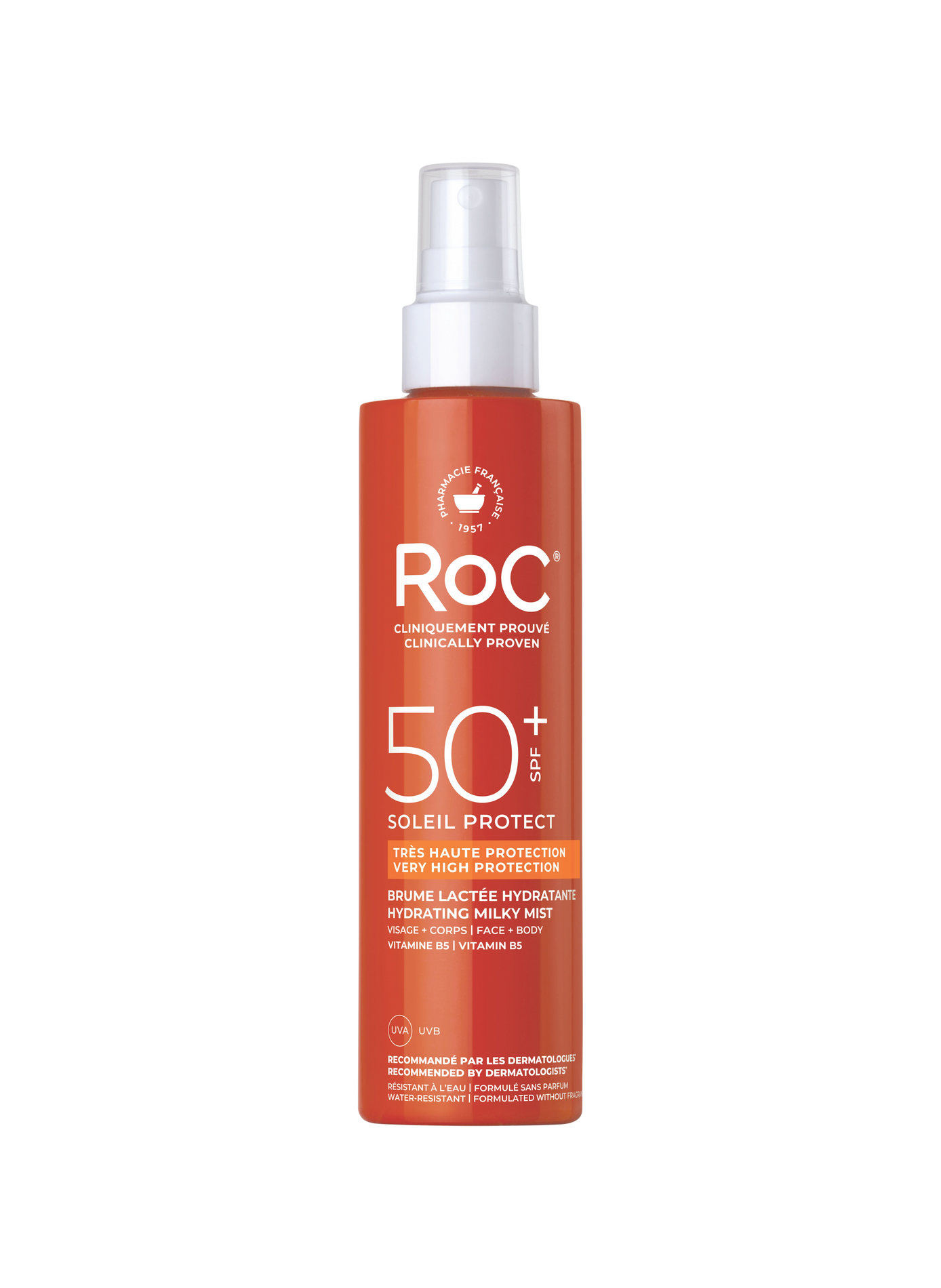 Soleil Protect Spray Lotion Hydratante SPF50 ROC No color