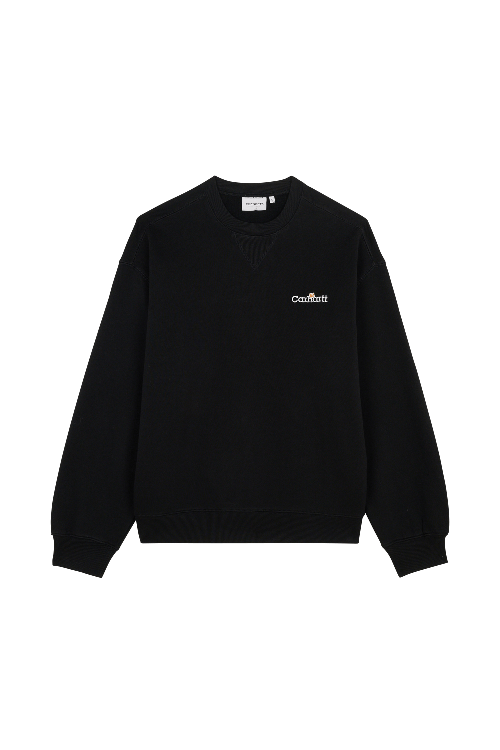 Sweatshirt wip label sweat CARHARTT WIP Noir