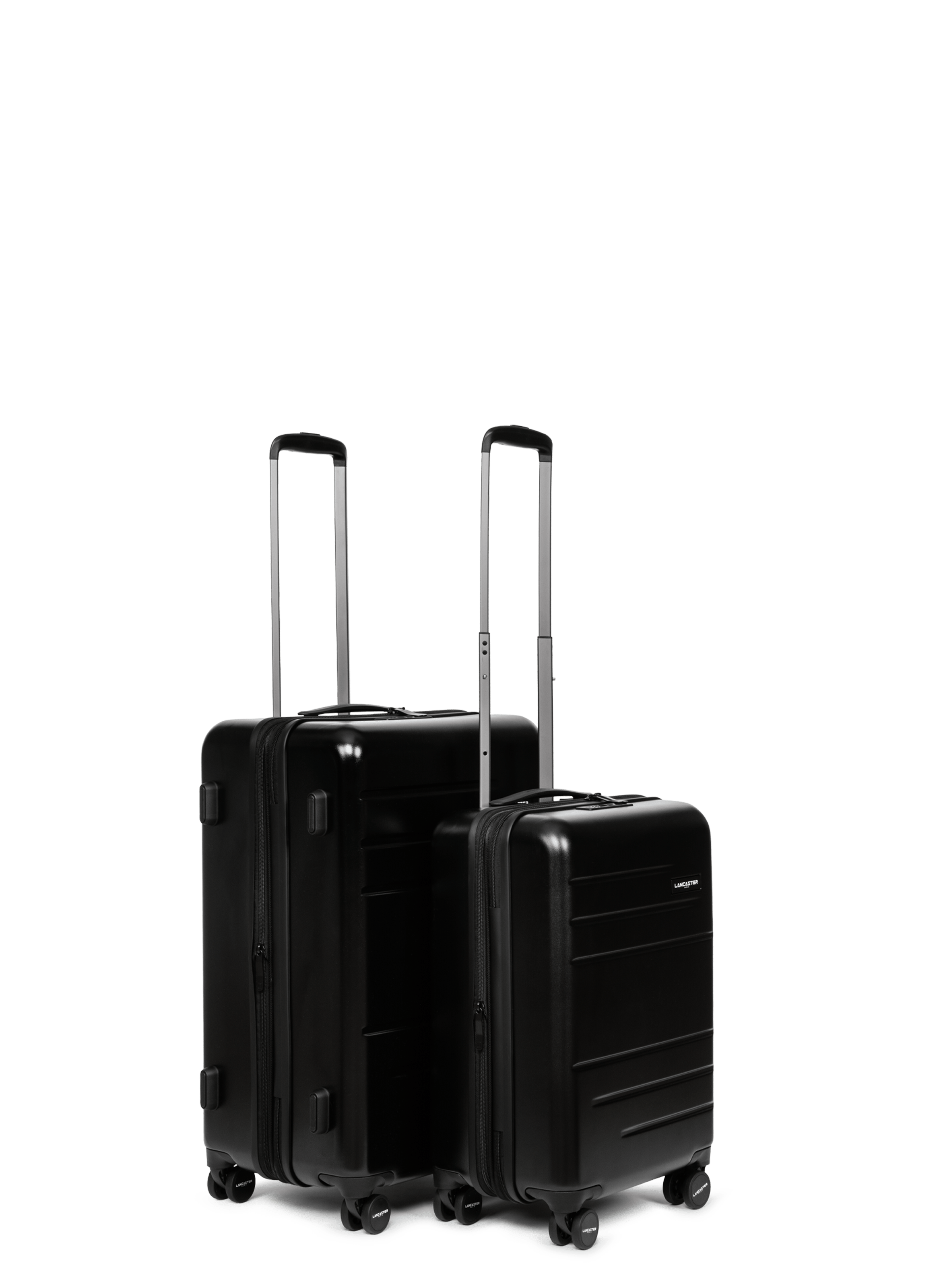 Set de 2 valises - cdg LANCASTER Zwart
