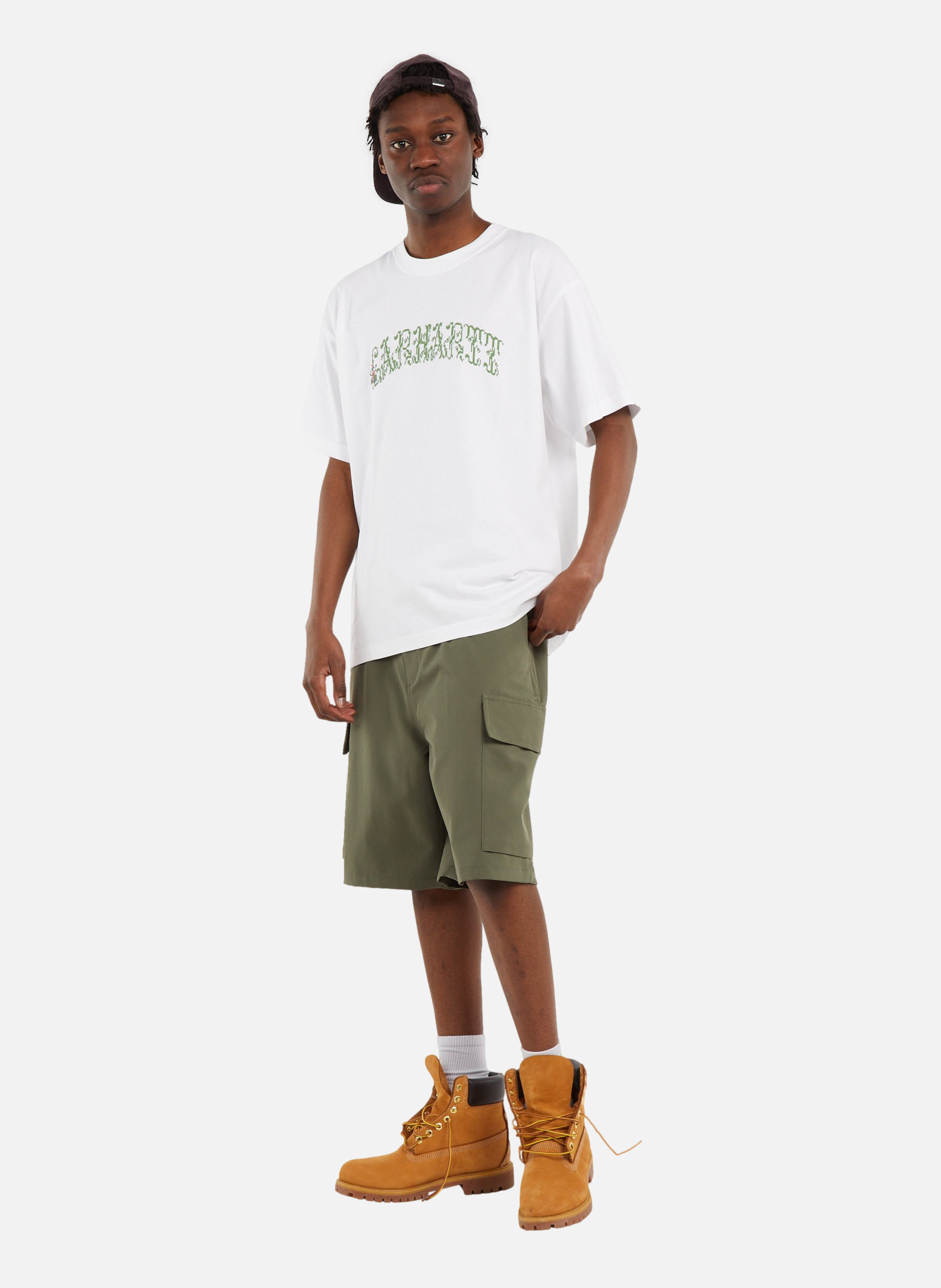 Casquette harlem cap CARHARTT WIP Marron