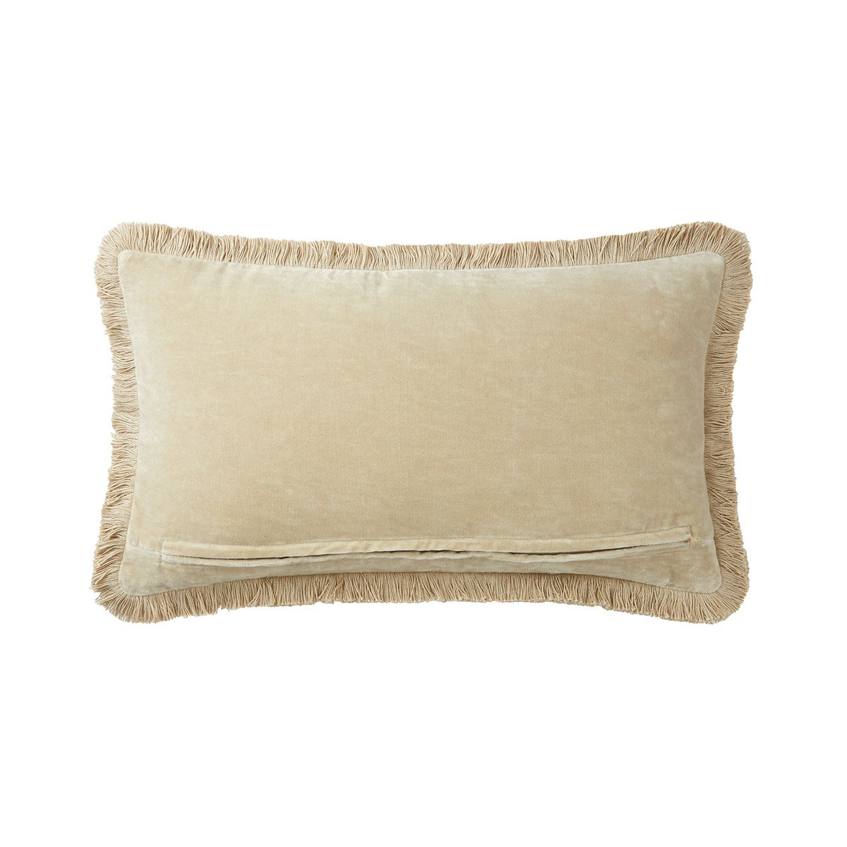 Housse de coussin en velours, romulus DESFORGES Gris