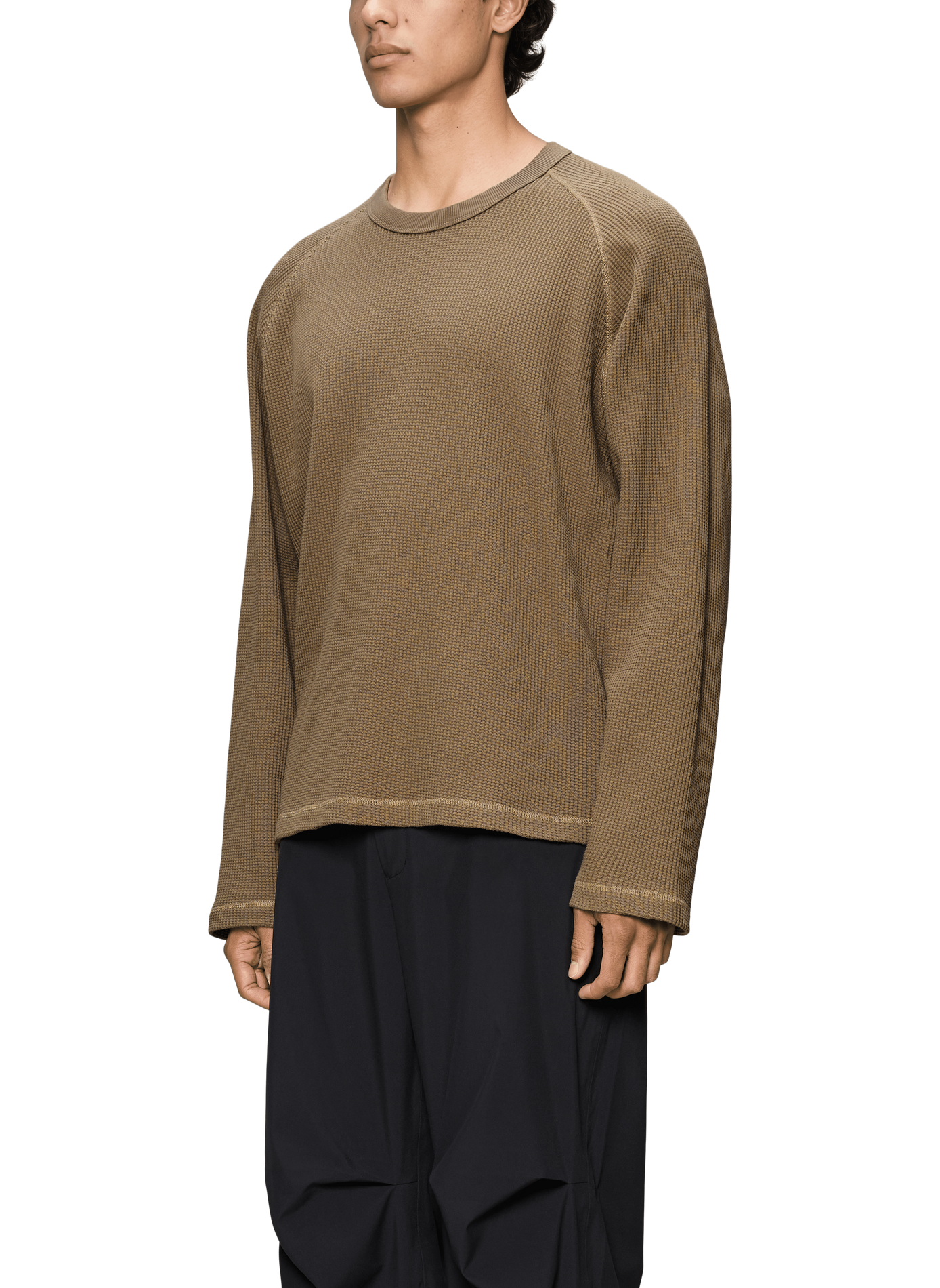 Pull en coton RAINS Marron
