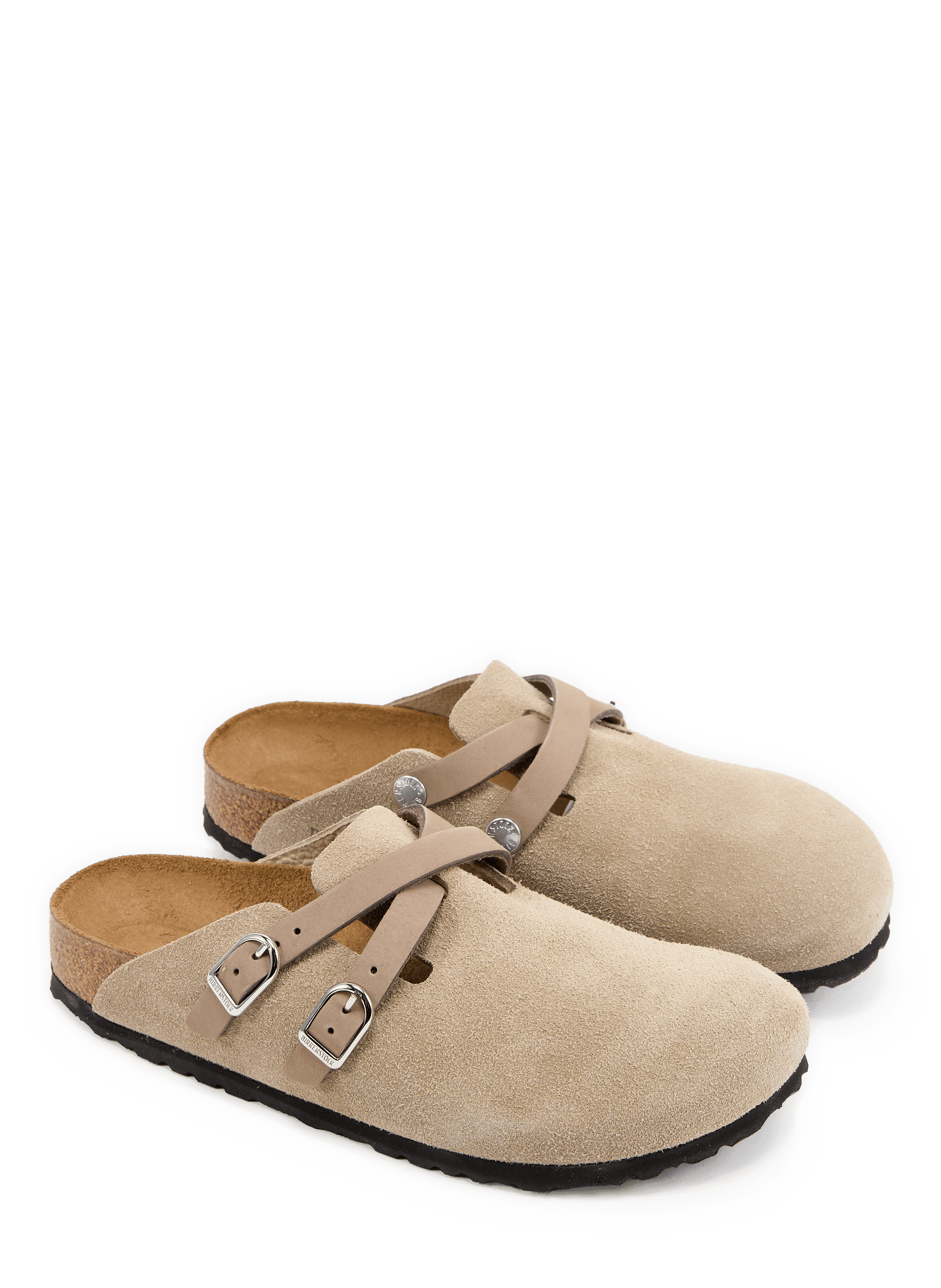 Muilezels Blair van suède leer BIRKENSTOCK Beige